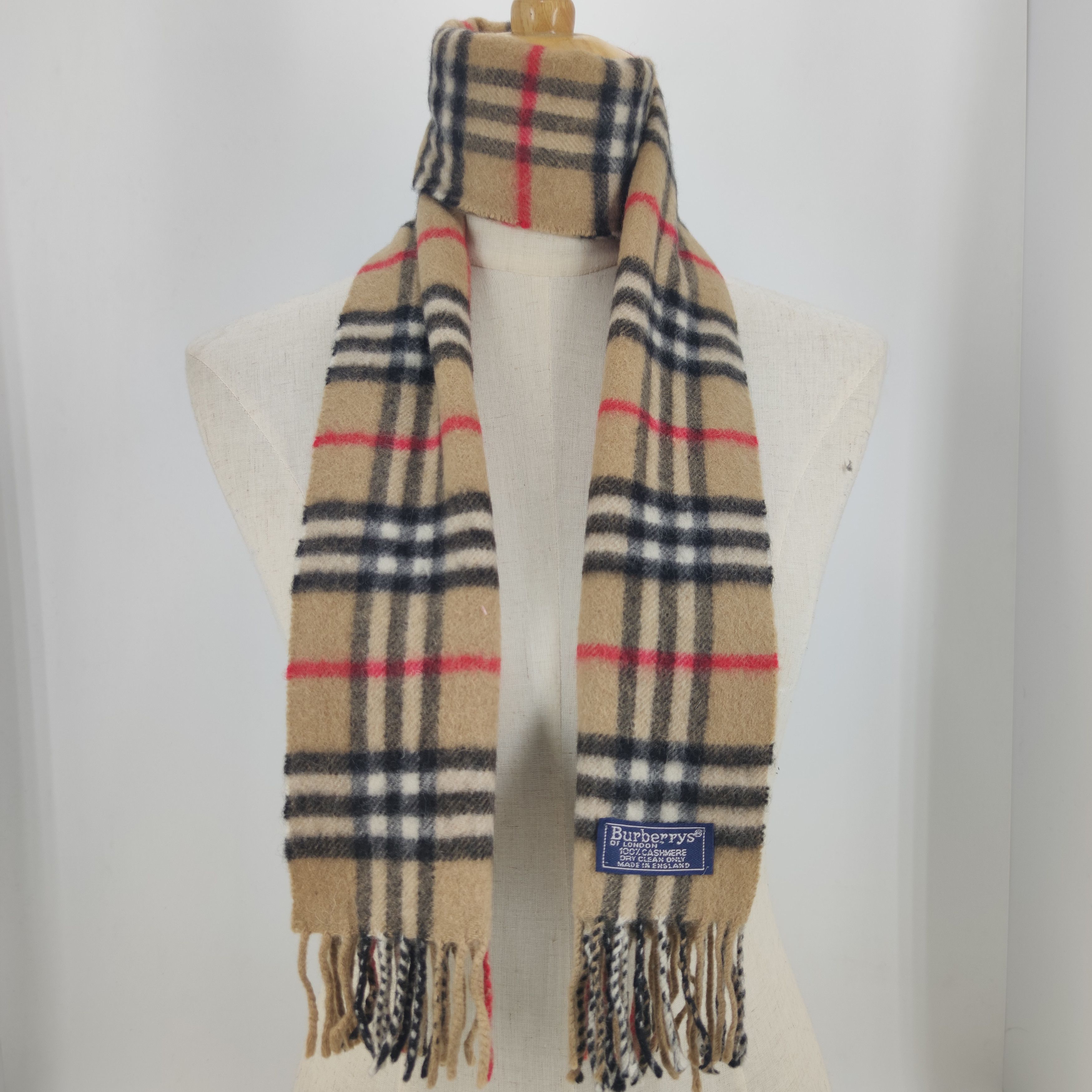 Burberry Burberry Nova Check Scarf/Muffler/Cashmere/S279 Size ONE SIZE - 1 Thumbnail