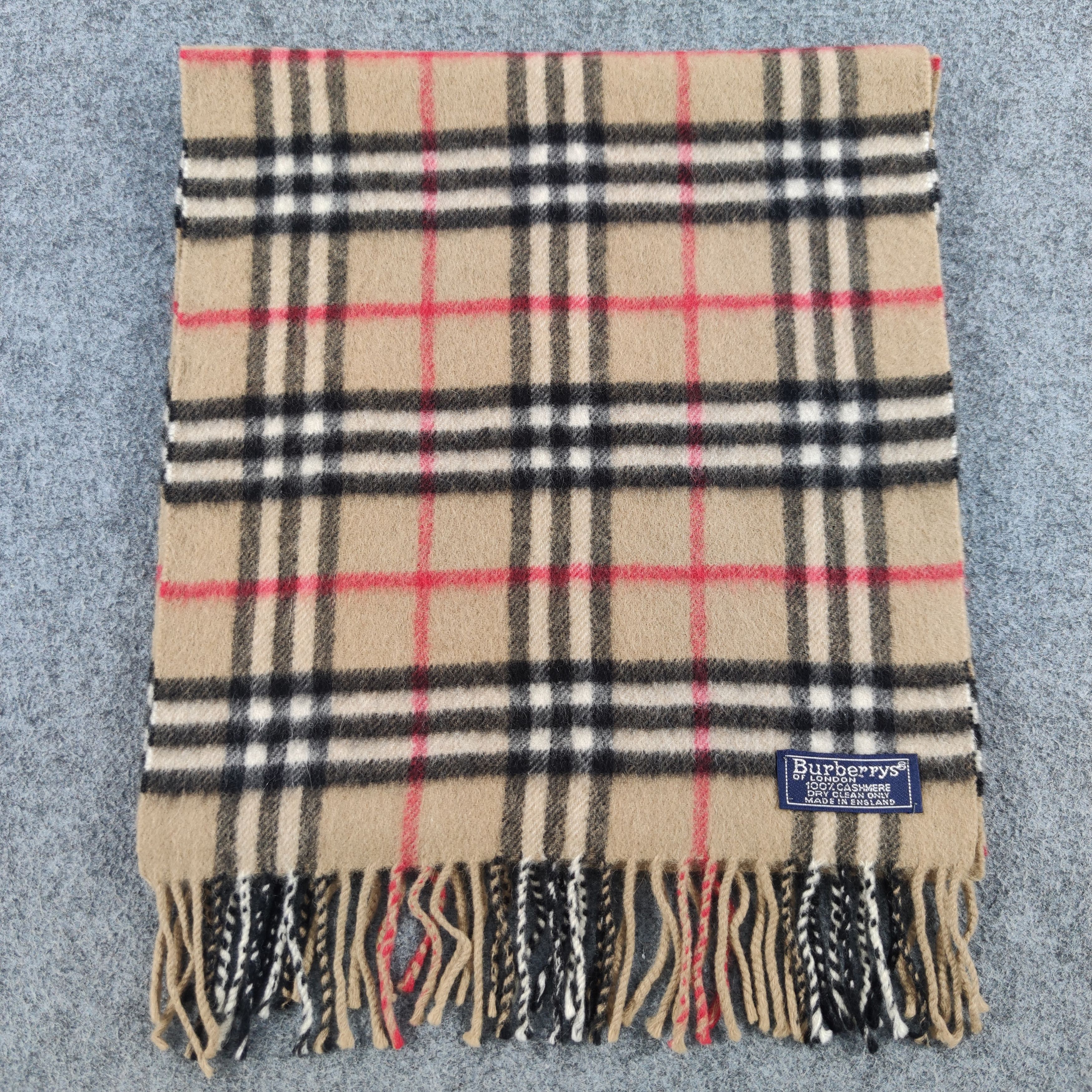 Burberry Burberry Nova Check Scarf/Muffler/Cashmere/S279 Size ONE SIZE - 2 Thumbnail