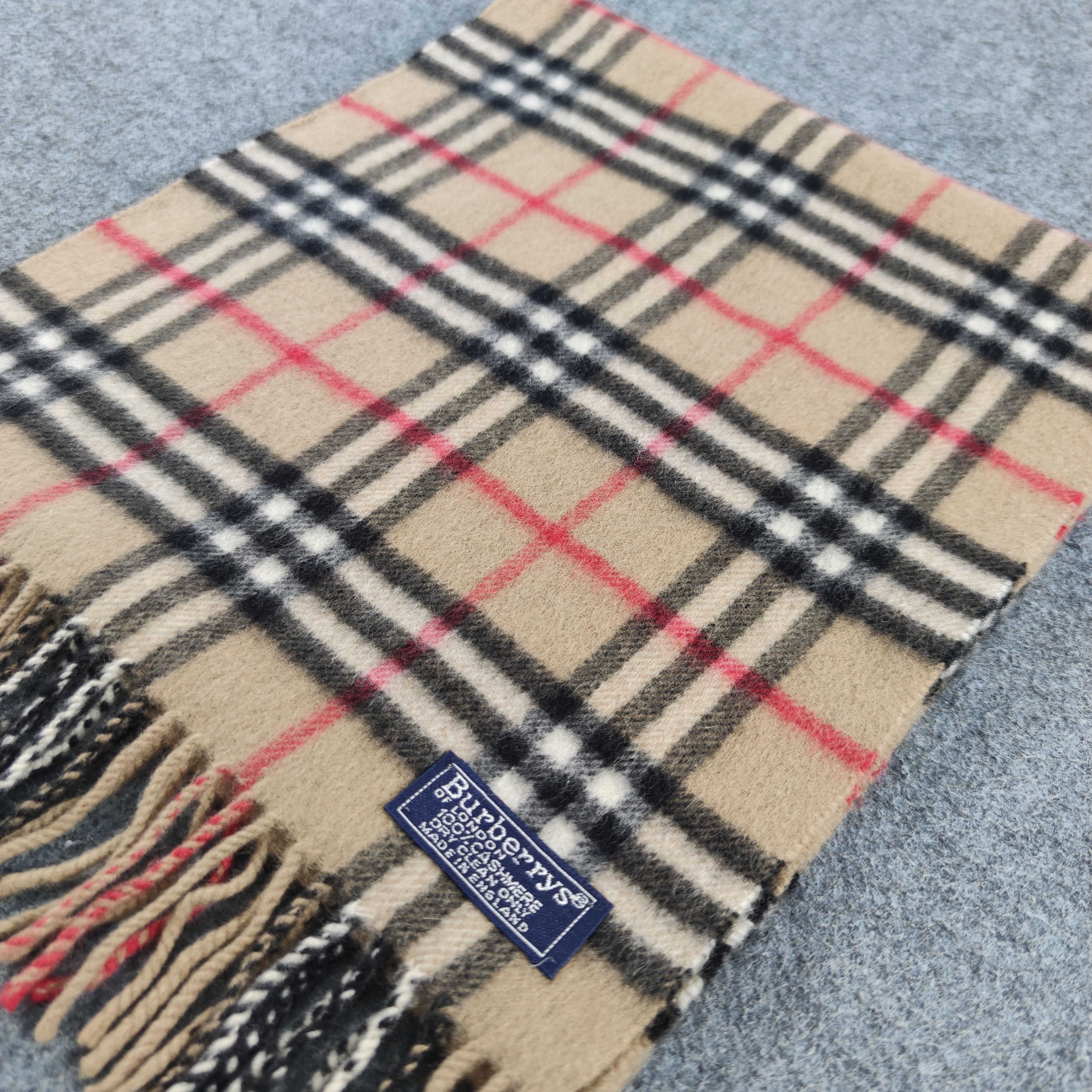 Burberry Burberry Nova Check Scarf/Muffler/Cashmere/S279 Size ONE SIZE - 3 Thumbnail