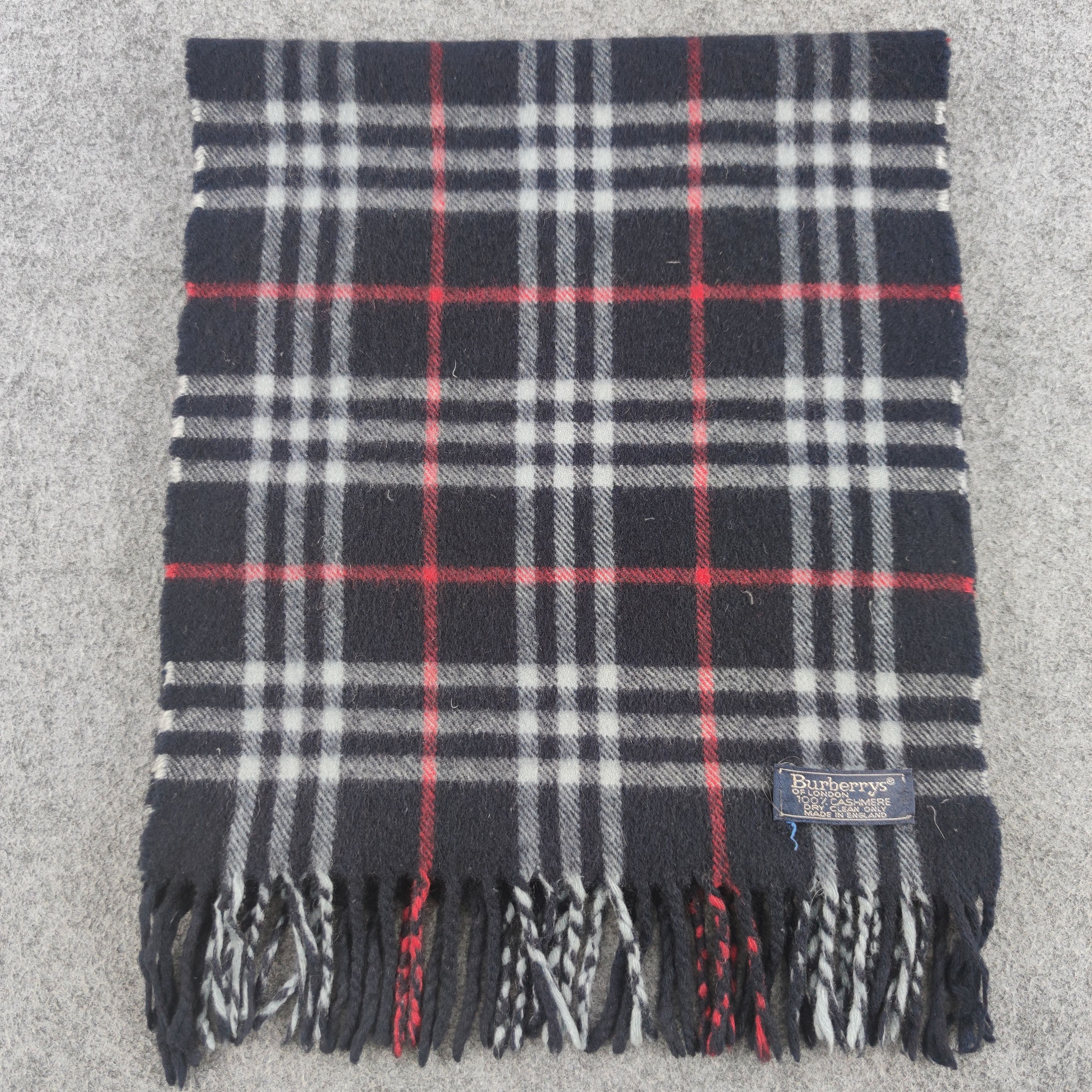 Burberry Burberry Nova Check Scarf/Muffler/Cashmere Size ONE SIZE - 2 Thumbnail