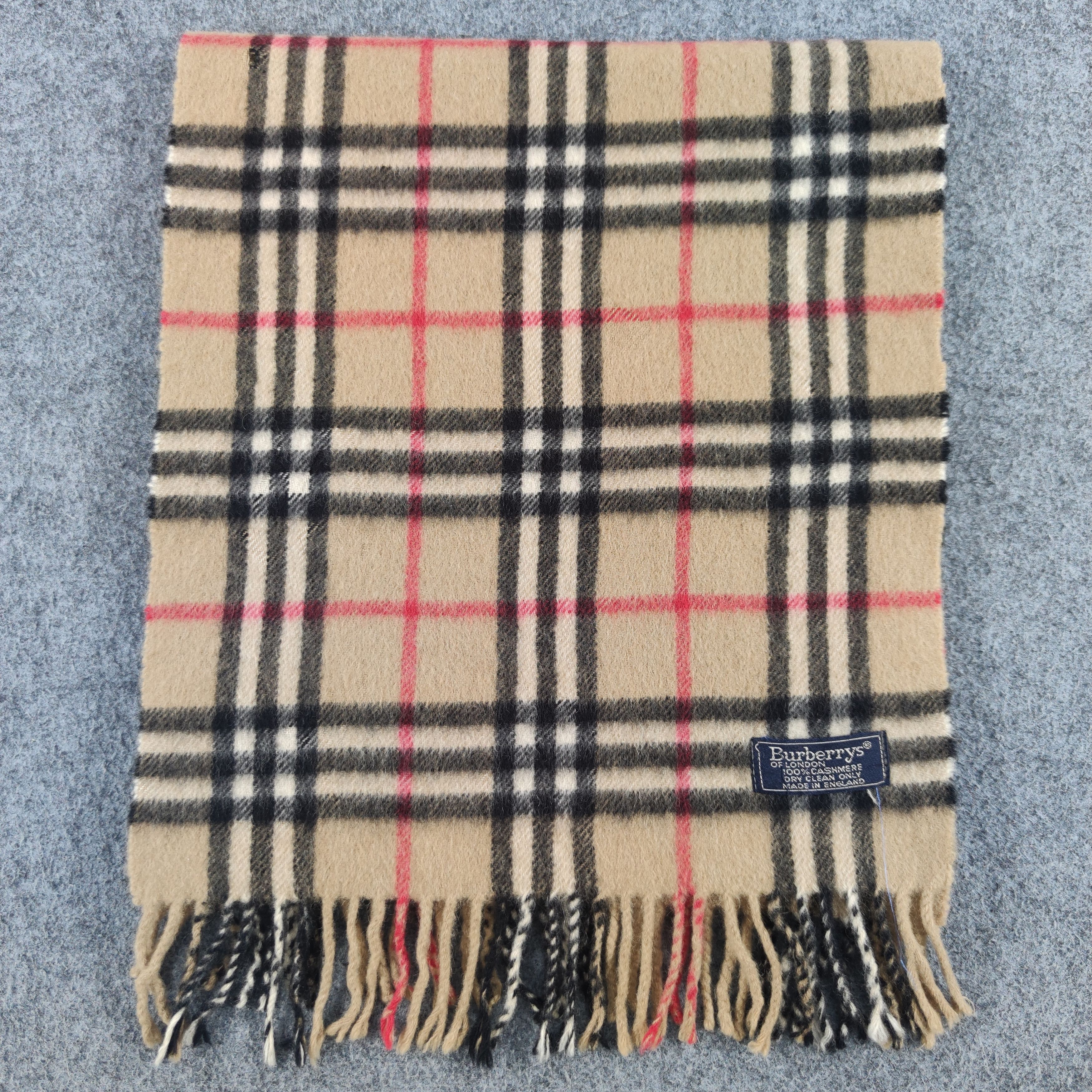 Burberry Burberry Nova Check Scarf/Muffler/Cashmere/S281 Size ONE SIZE - 4 Thumbnail