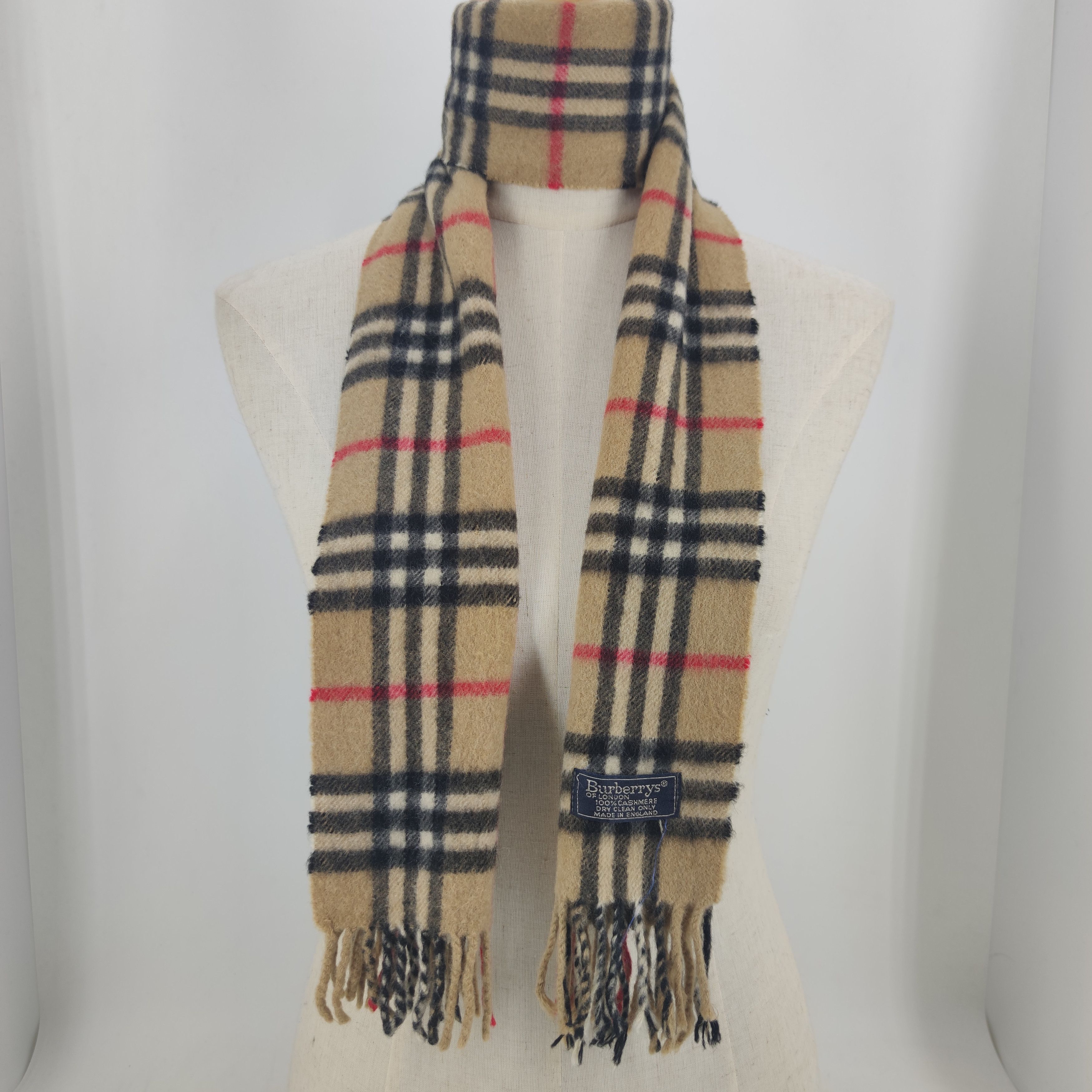 Burberry Burberry Nova Check Scarf/Muffler/Cashmere/S281 Size ONE SIZE - 1 Thumbnail