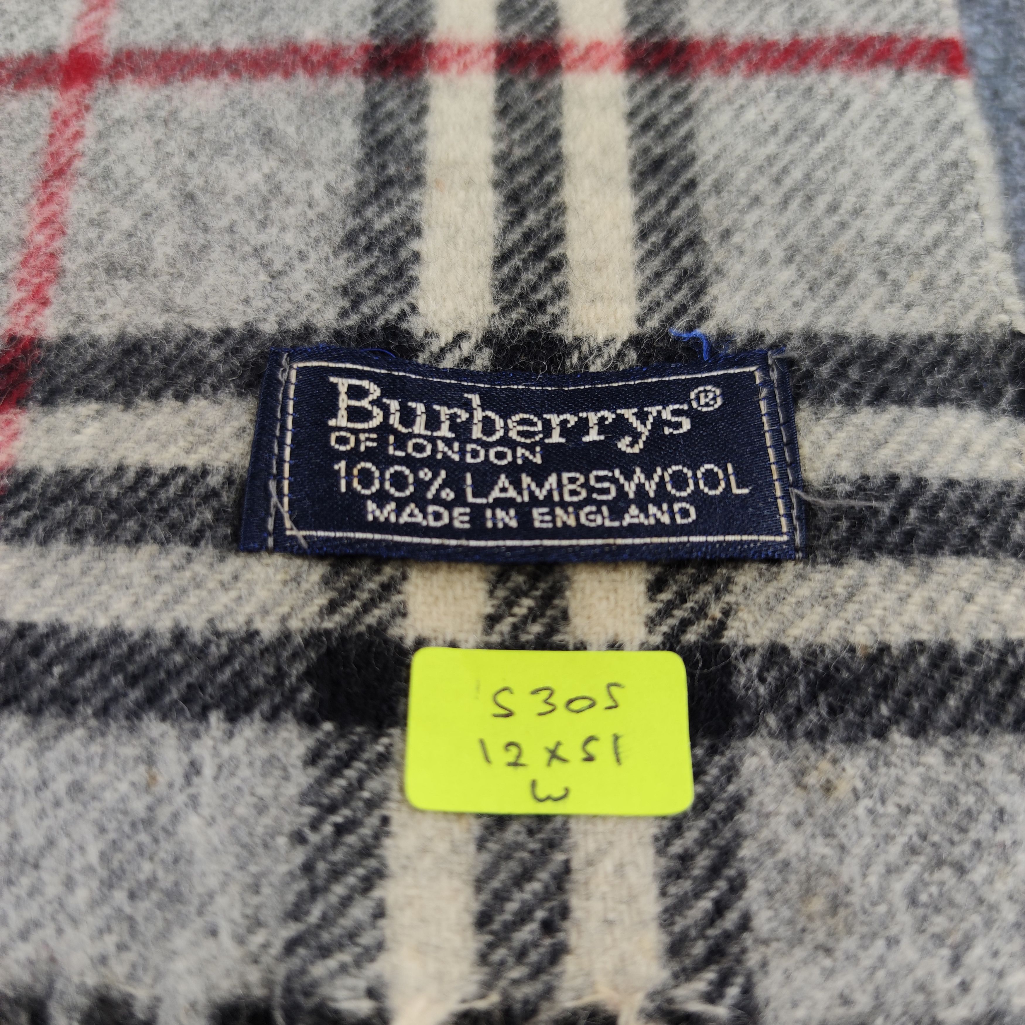 Burberry Burberry Nova Check Scarf/Muffler/Wool/S305 Size ONE SIZE - 9 Thumbnail