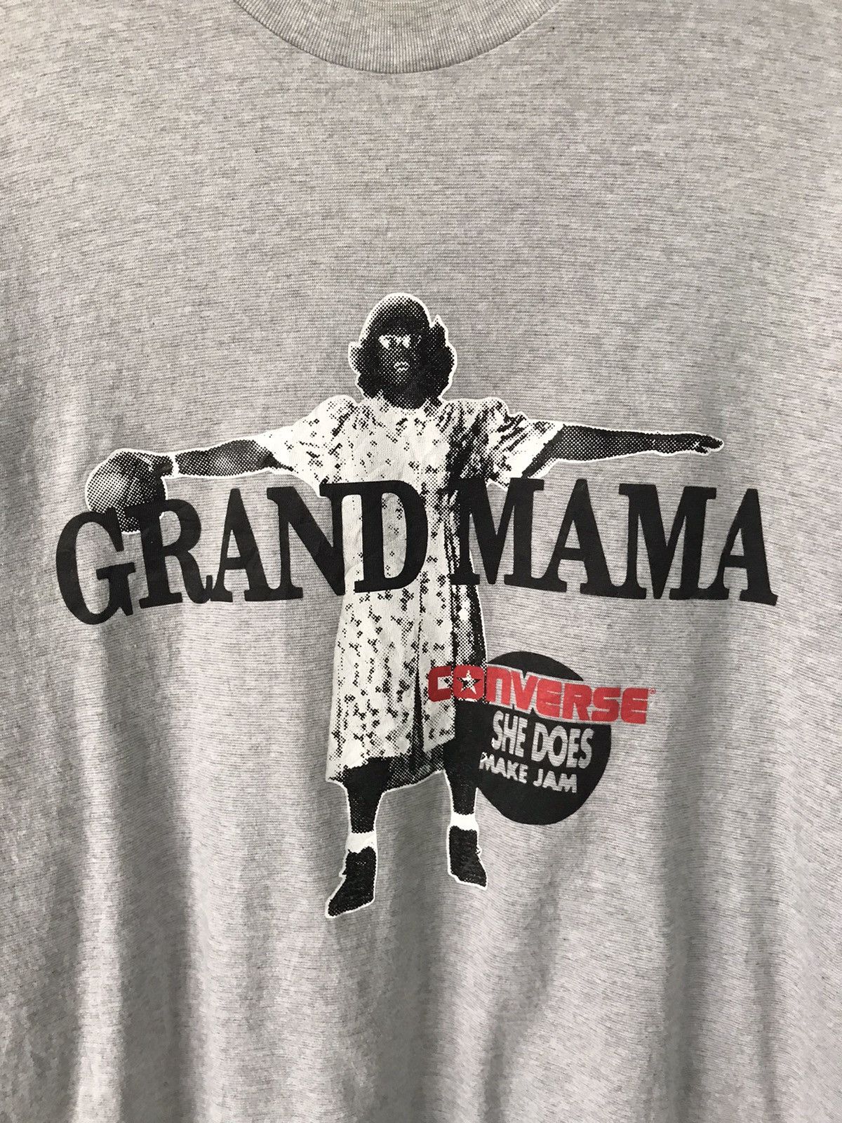 Converse × Vintage 💥Steals💥Vtg Converse Grand Mama Long Sleeve Size US L / EU 52-54 / 3 - 7 Thumbnail