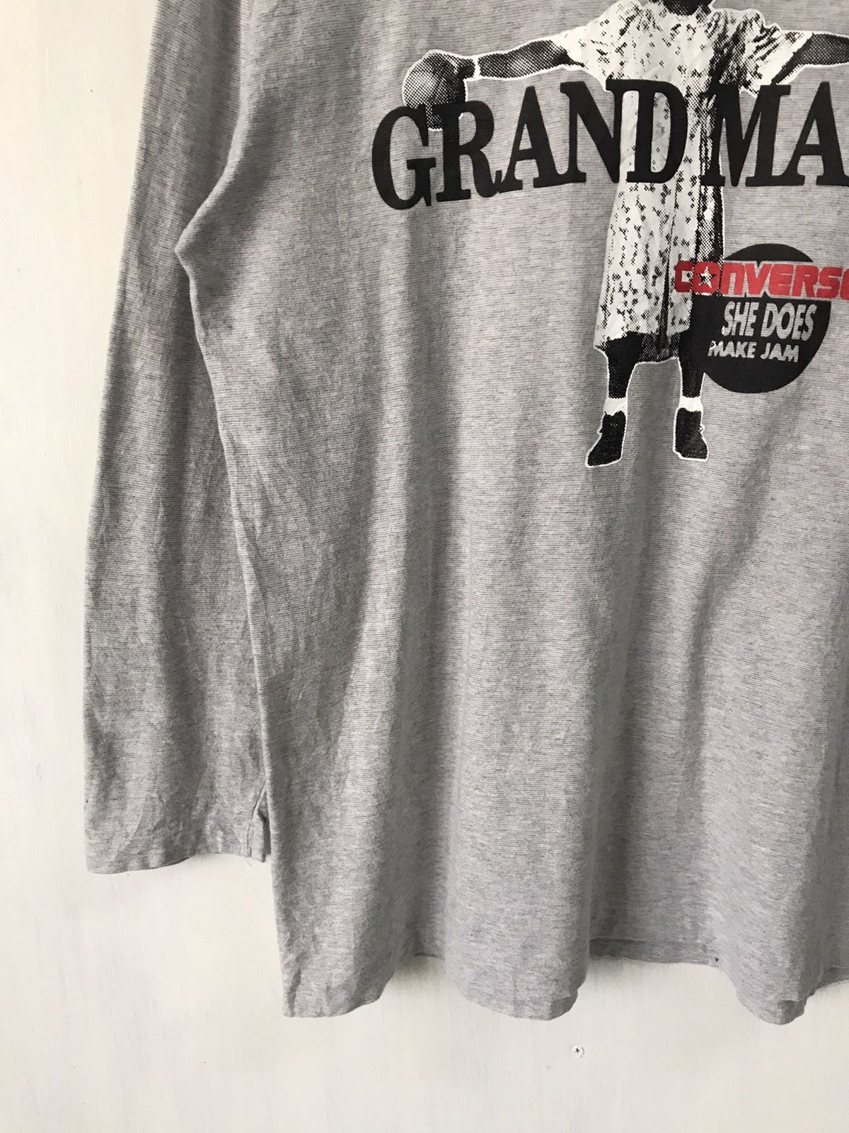 Converse × Vintage 💥Steals💥Vtg Converse Grand Mama Long Sleeve Size US L / EU 52-54 / 3 - 6 Thumbnail