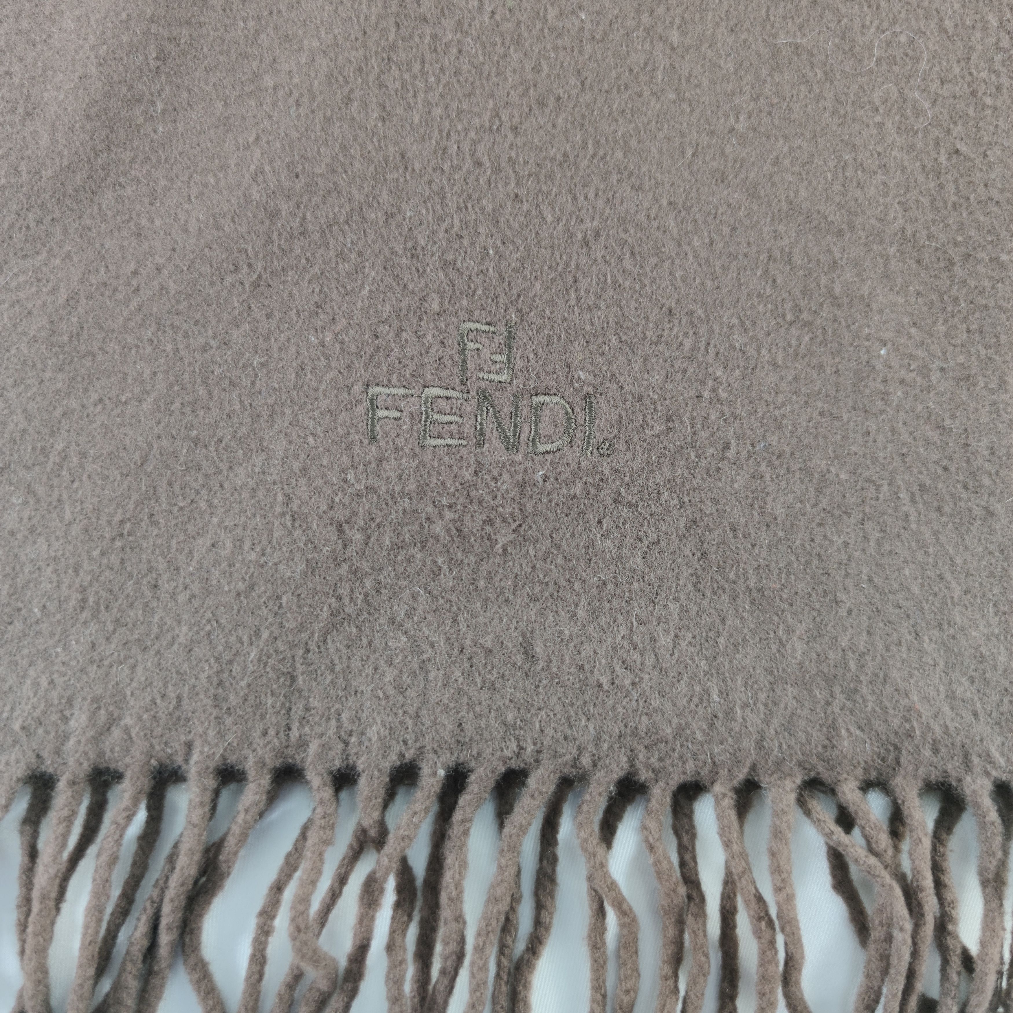 Vintage Fendi Scarf/Muffler/Wool S078 Size ONE SIZE - 4 Thumbnail