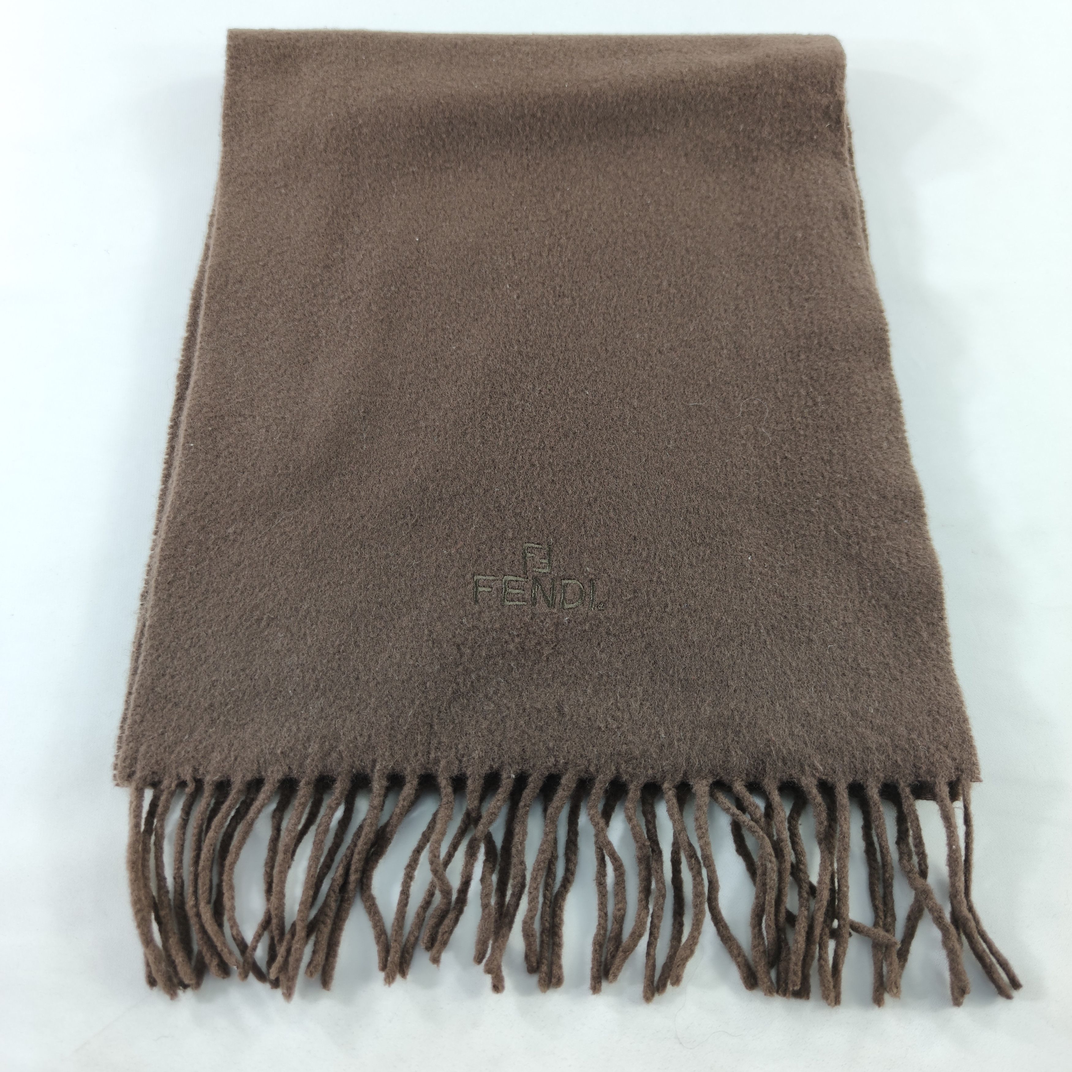 Vintage Fendi Scarf/Muffler/Wool S078 Size ONE SIZE - 2 Thumbnail