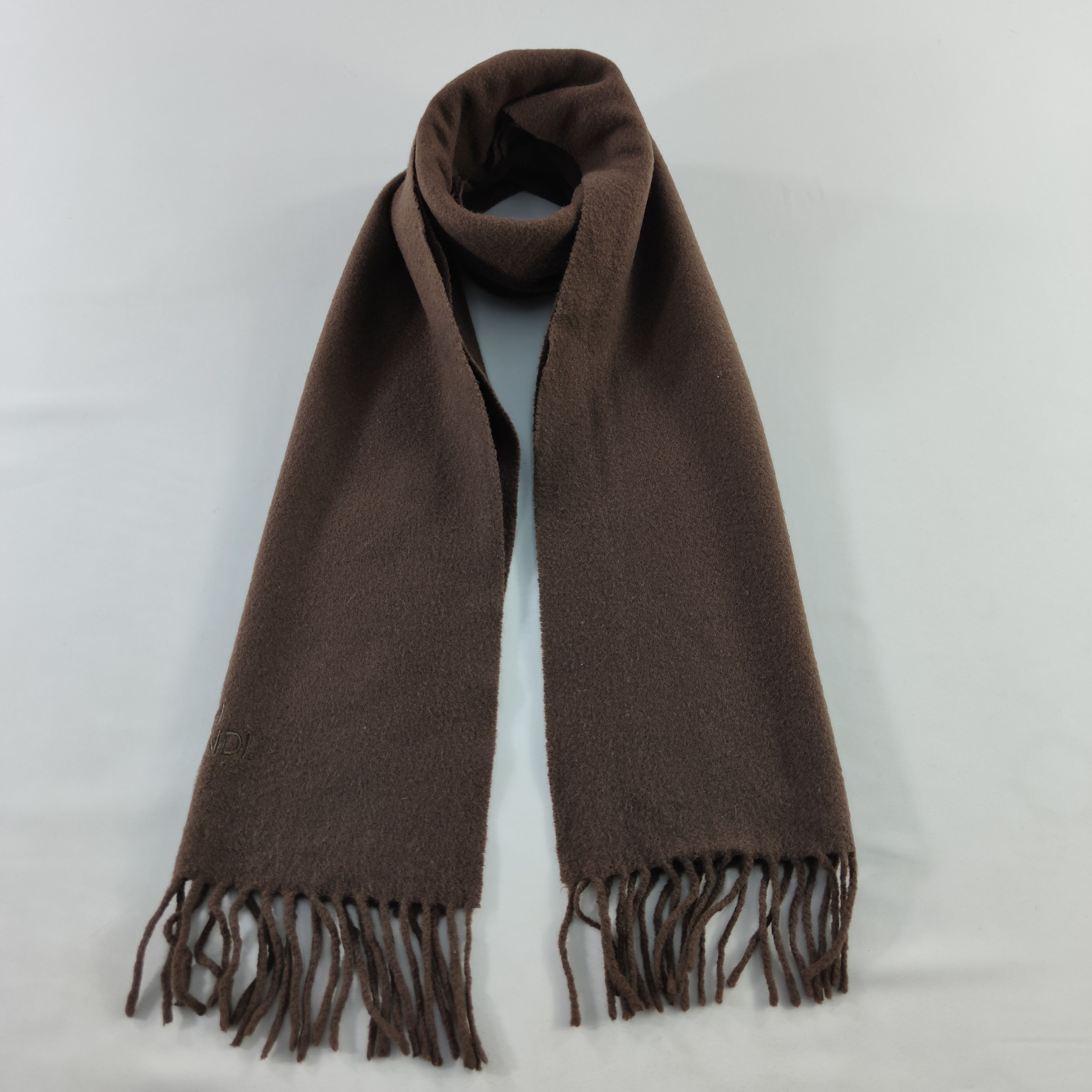 Vintage Fendi Scarf/Muffler/Wool S078 Size ONE SIZE - 1 Thumbnail