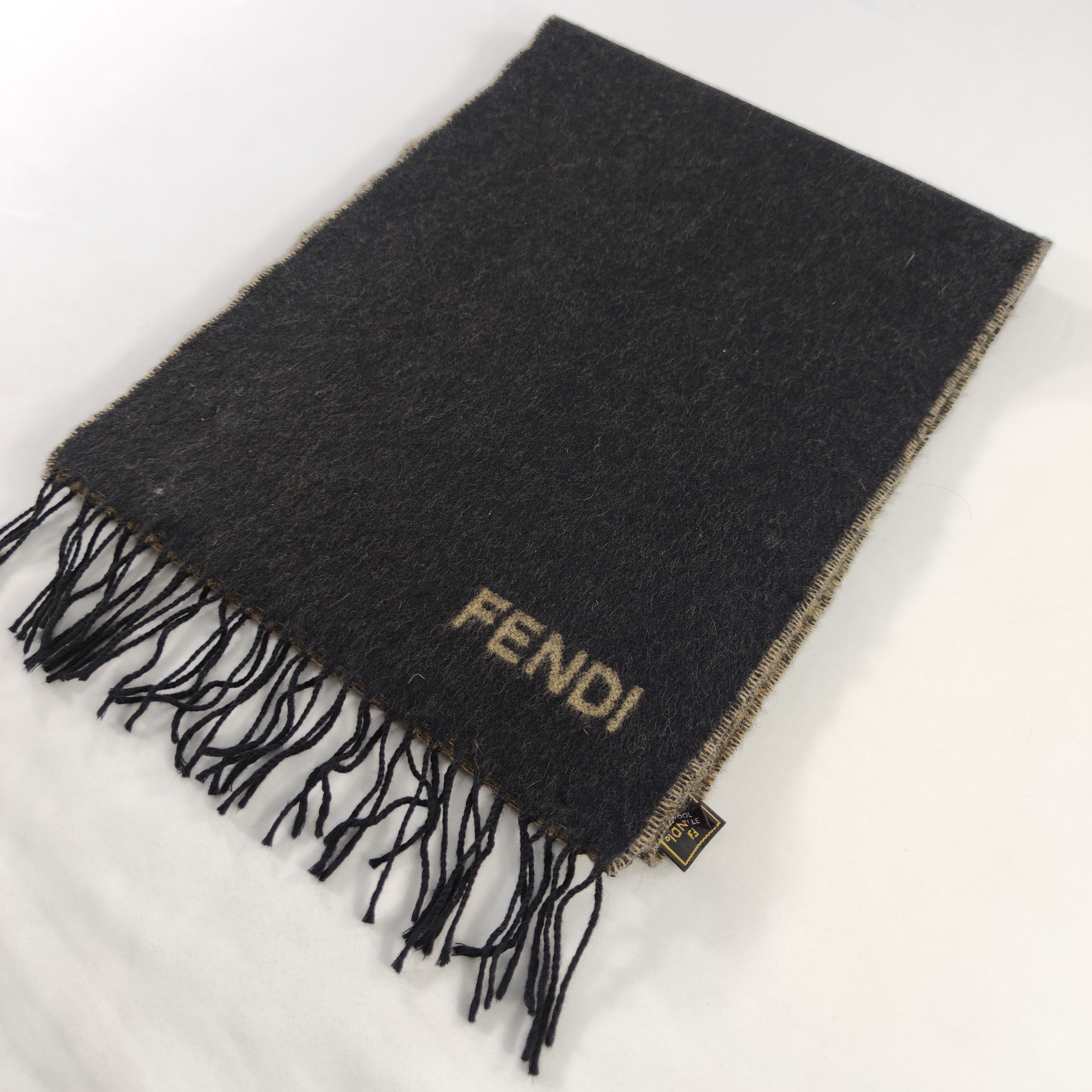 Vintage Fendi Scarf/Muffler/Wool Size ONE SIZE - 3 Thumbnail