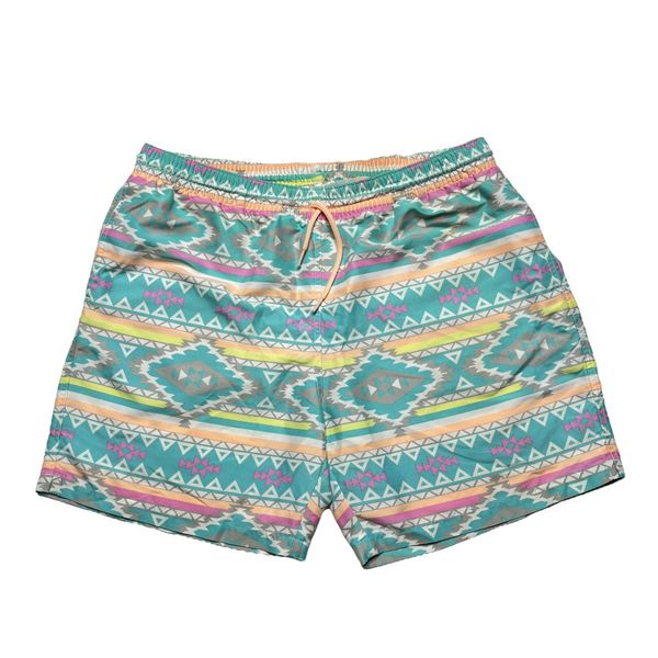 Chubbies Chubbies Pastel Aztec Pattern Mesh Lined Athletic Shorts | Grailed