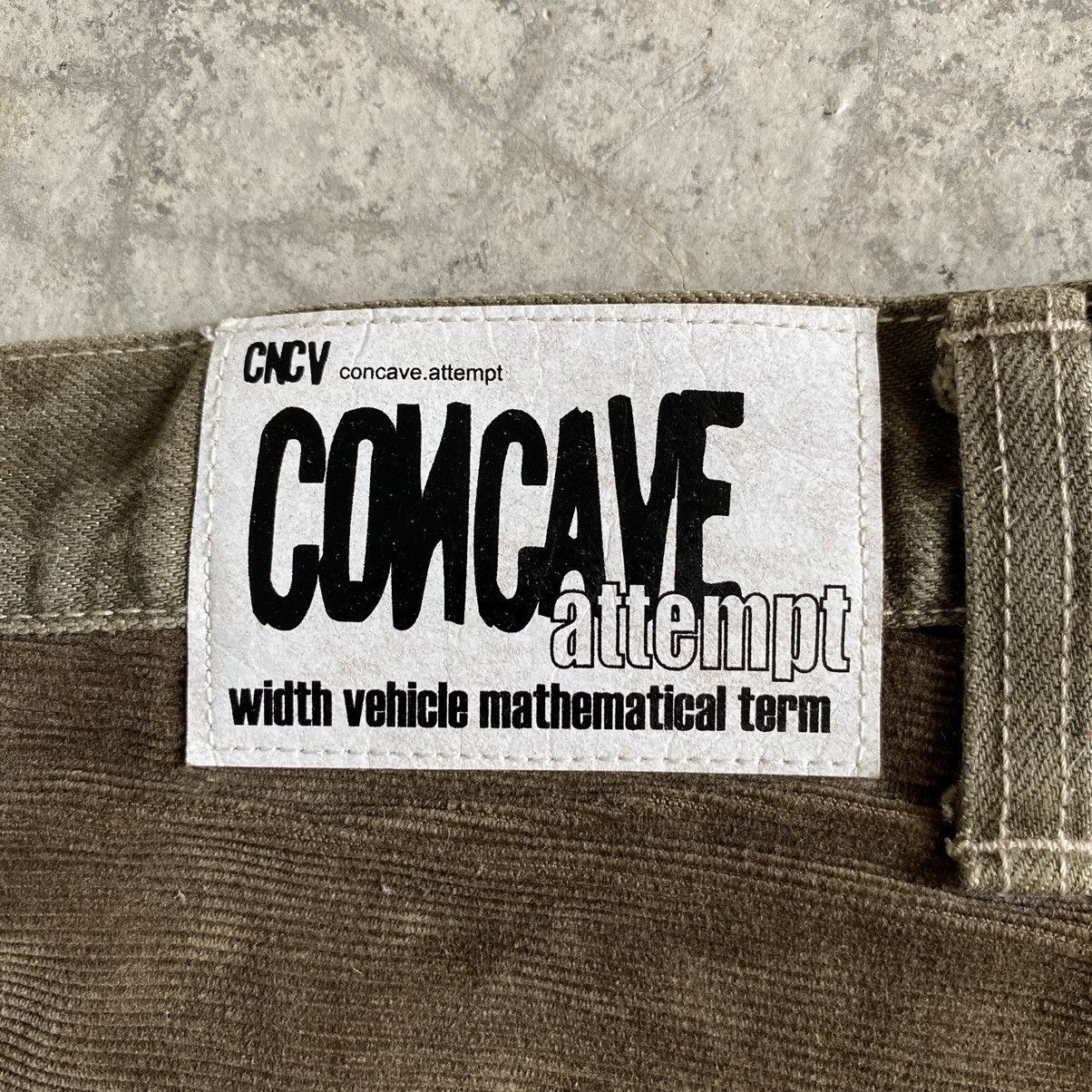 Designer Japanese Brand Concave Attempt Flap Pocket Tapered Leg Jeans Size US 33 - 17 Thumbnail