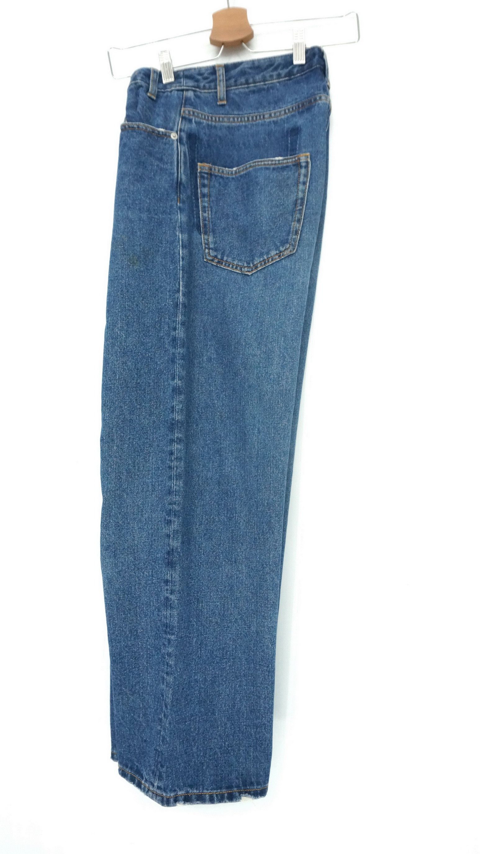 Beams Plus Rare🔥Vintage Japan RAY BEAMS Slanted Button Fly Jeans Size US 27 - 4 Thumbnail