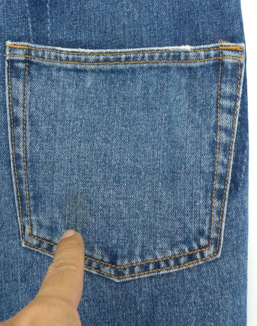Beams Plus Rare🔥Vintage Japan RAY BEAMS Slanted Button Fly Jeans Size US 27 - 20 Thumbnail