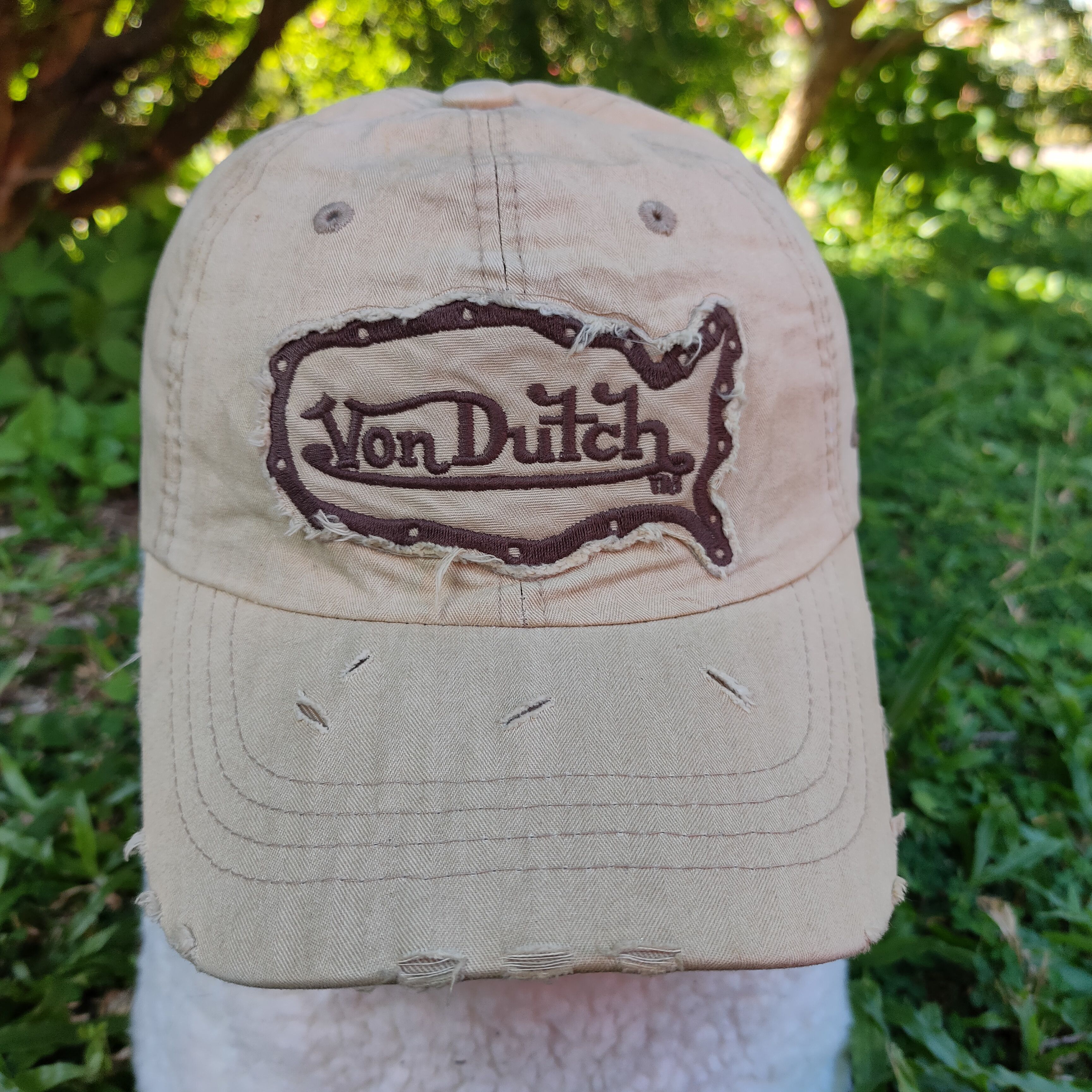 Von Dutch Vintage VON DUTCH Patches Embroidery Leather Clip Cap Size ONE SIZE - 2 Thumbnail