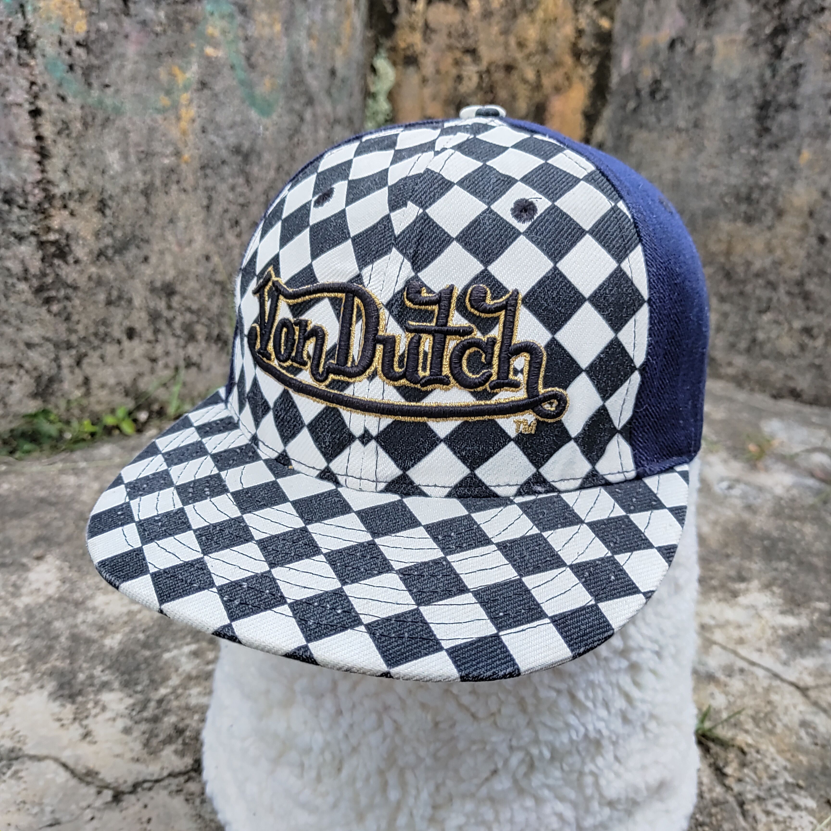Von Dutch VON DUTCH CHESSBOARD Full Cap 59CM Size Headwear Size ONE SIZE - 1 Thumbnail