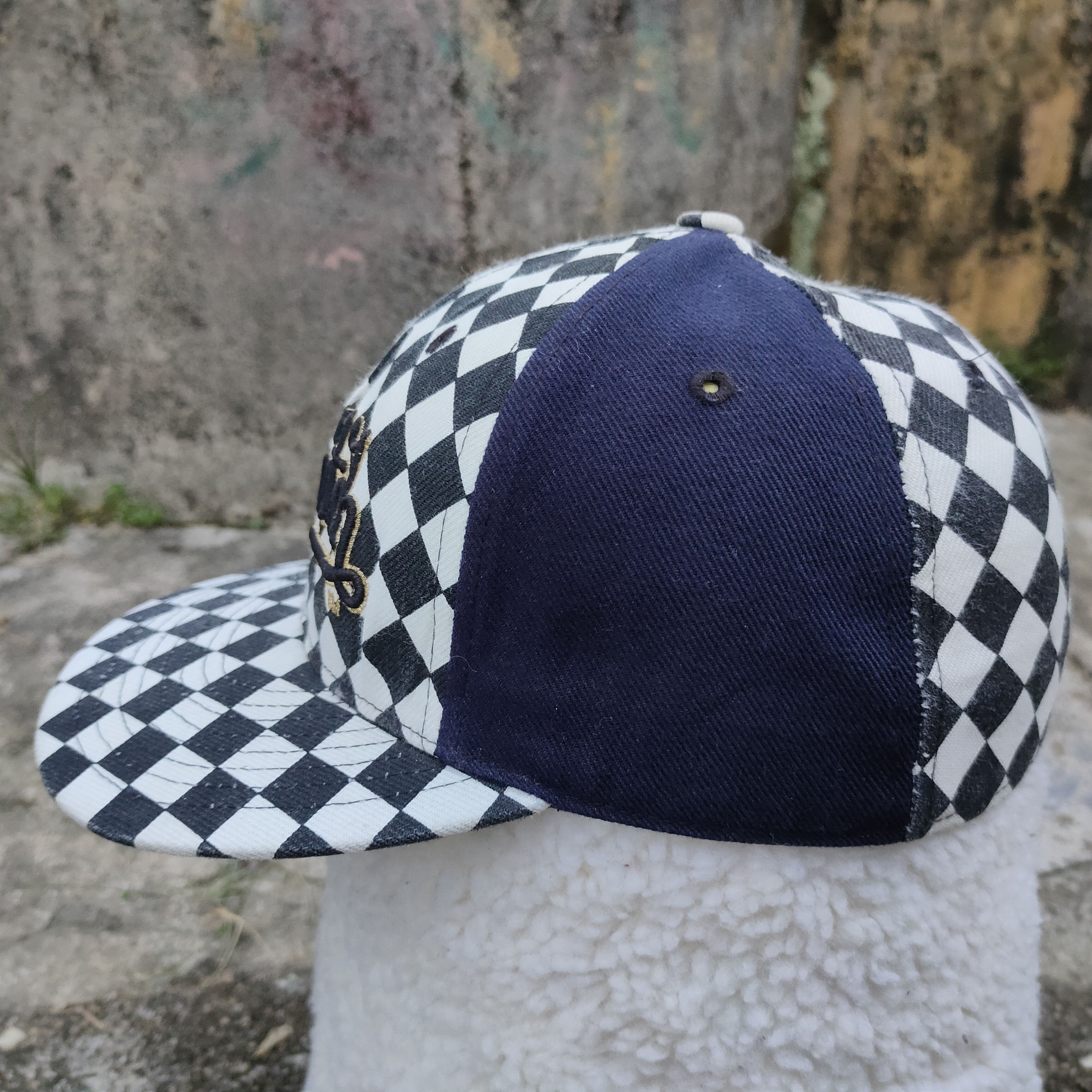 Von Dutch VON DUTCH CHESSBOARD Full Cap 59CM Size Headwear Size ONE SIZE - 3 Thumbnail