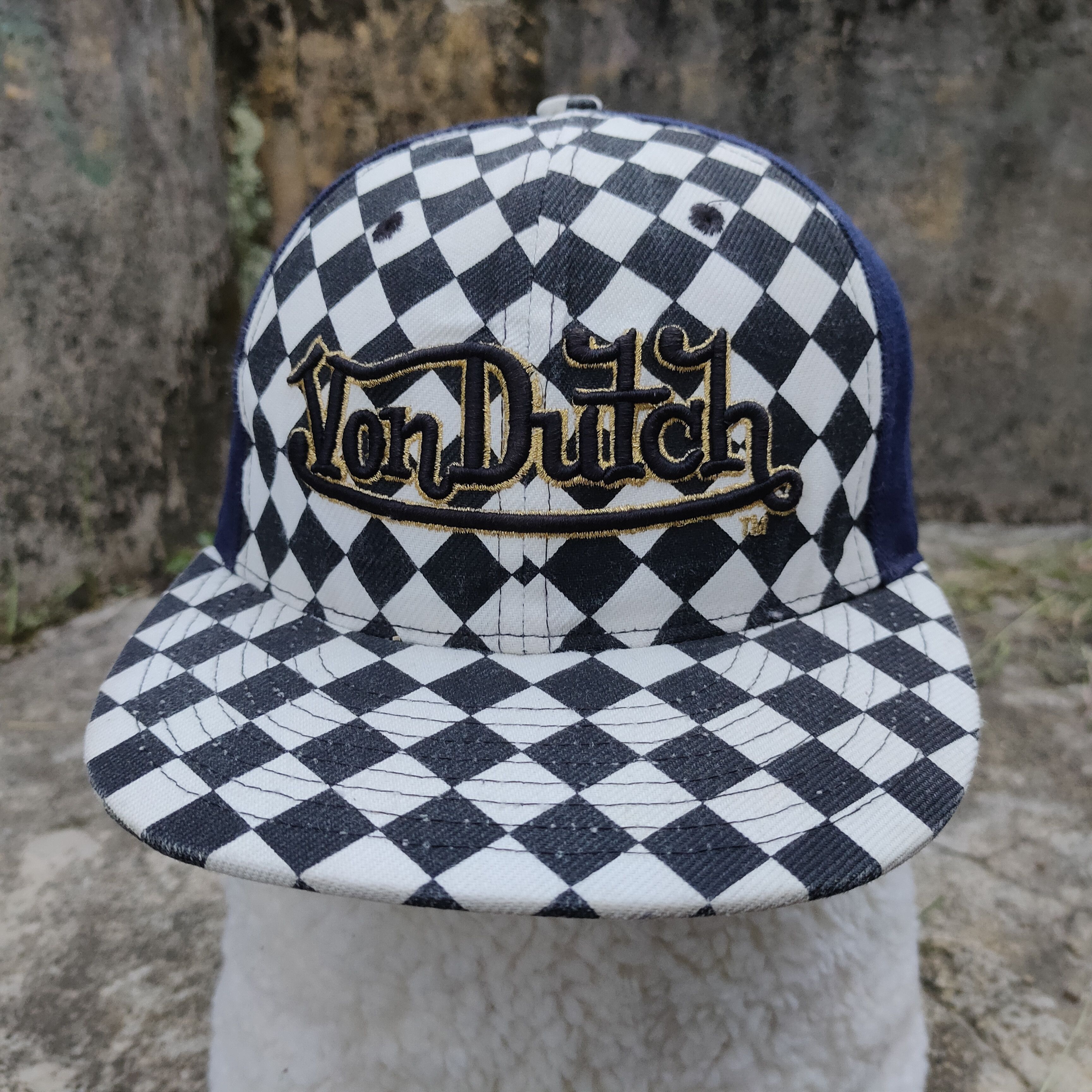 Von Dutch VON DUTCH CHESSBOARD Full Cap 59CM Size Headwear Size ONE SIZE - 2 Thumbnail