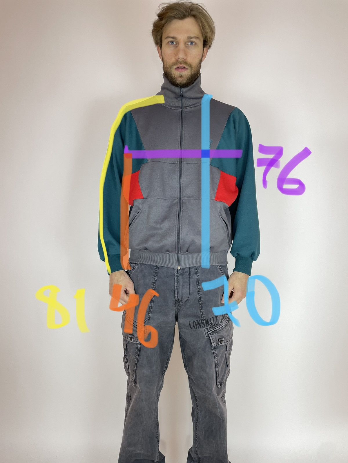 Vintage adidas originals vintage track jacket Mens size L-XL Size US XL / EU 56 / 4 - 12 Thumbnail