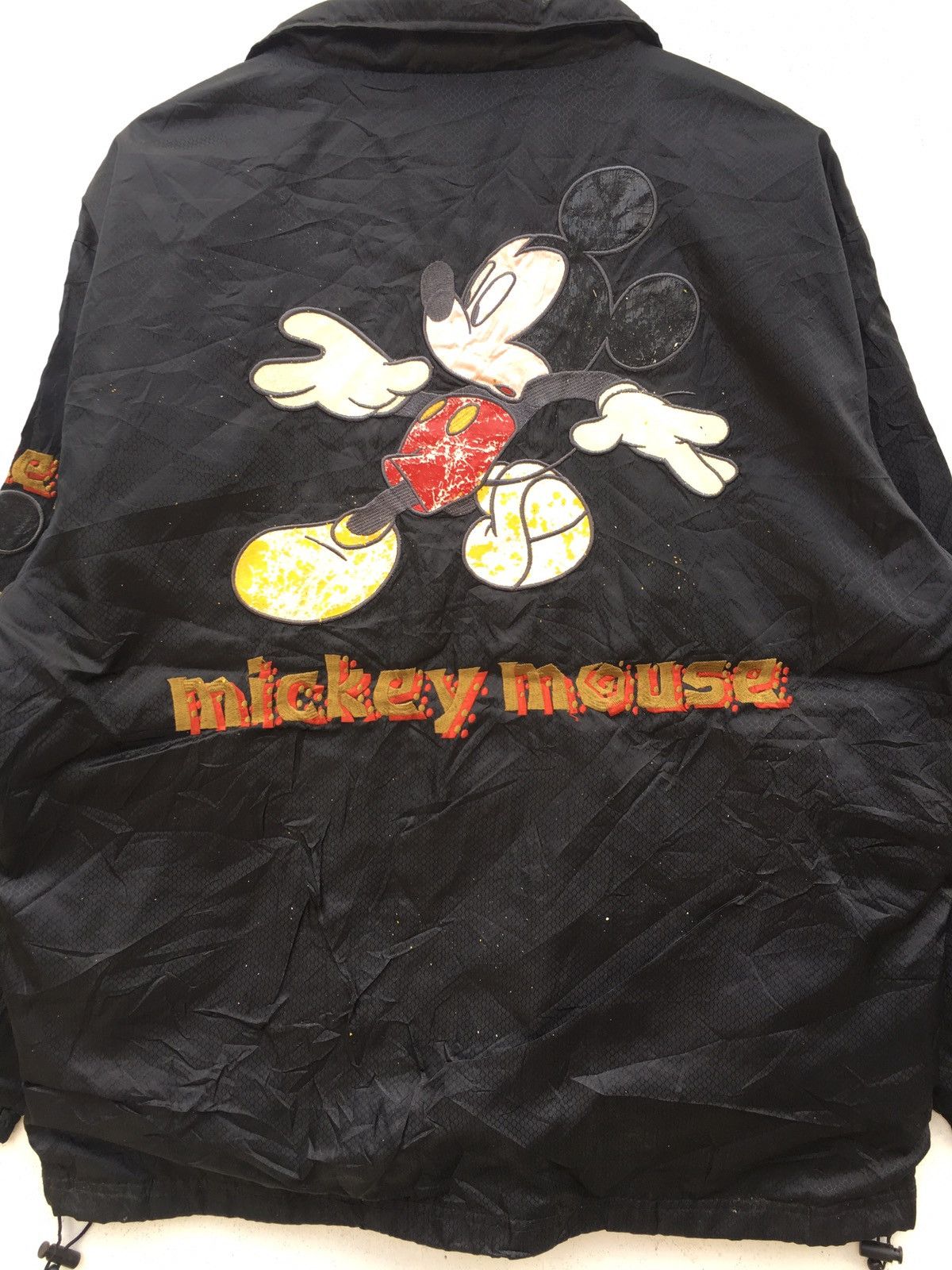 Disney Vtg 90s Rare Mickey Mouse Embroidered Windbreaker/Raincoat Size US XL / EU 56 / 4 - 5 Thumbnail