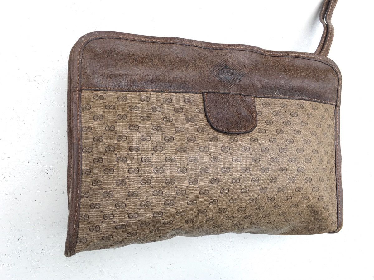 Gucci Vintage 90s Authentic Gucci Clutch Bag Size ONE SIZE - 6 Thumbnail