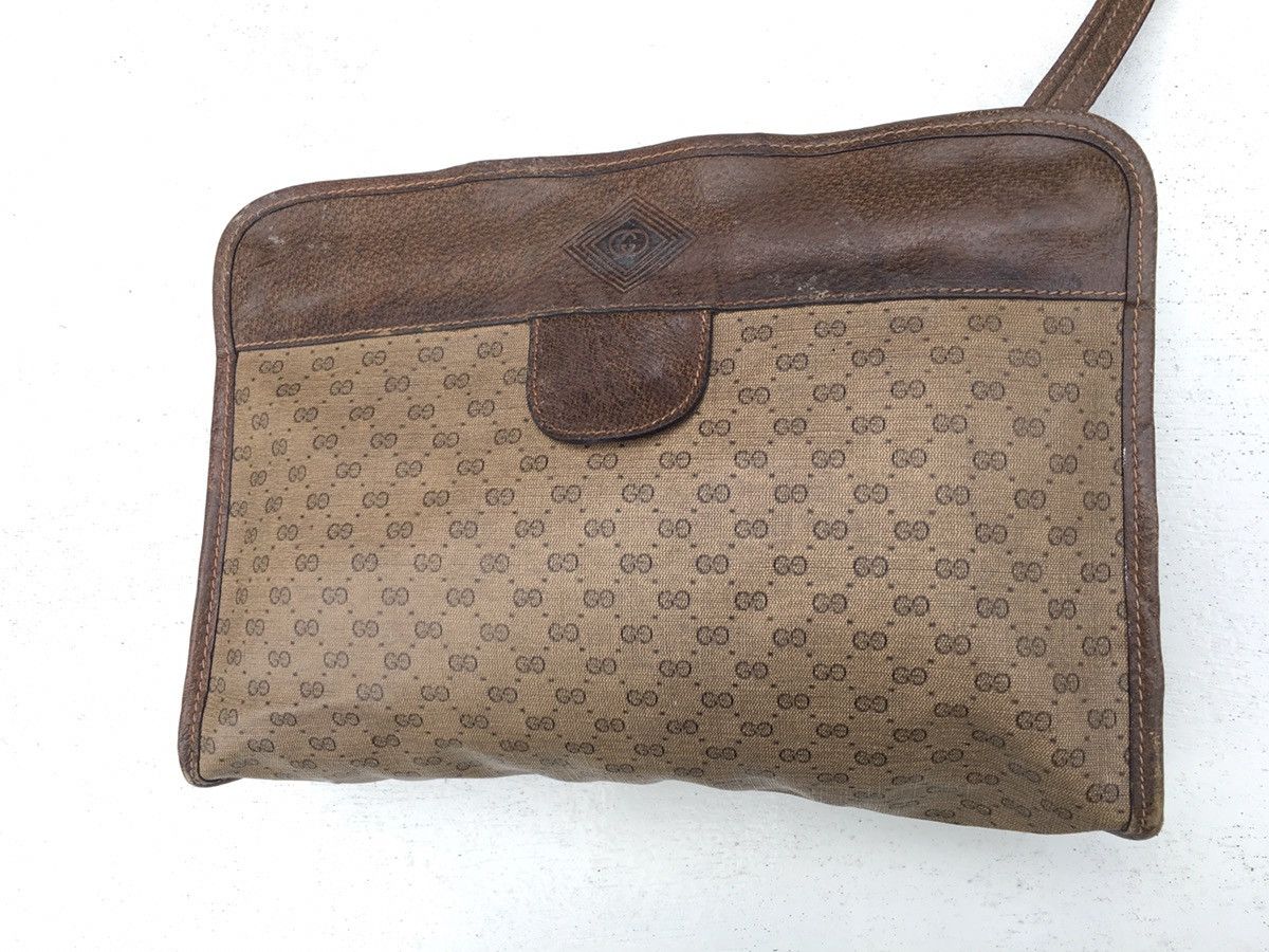 Gucci Vintage 90s Authentic Gucci Clutch Bag Size ONE SIZE - 7 Thumbnail