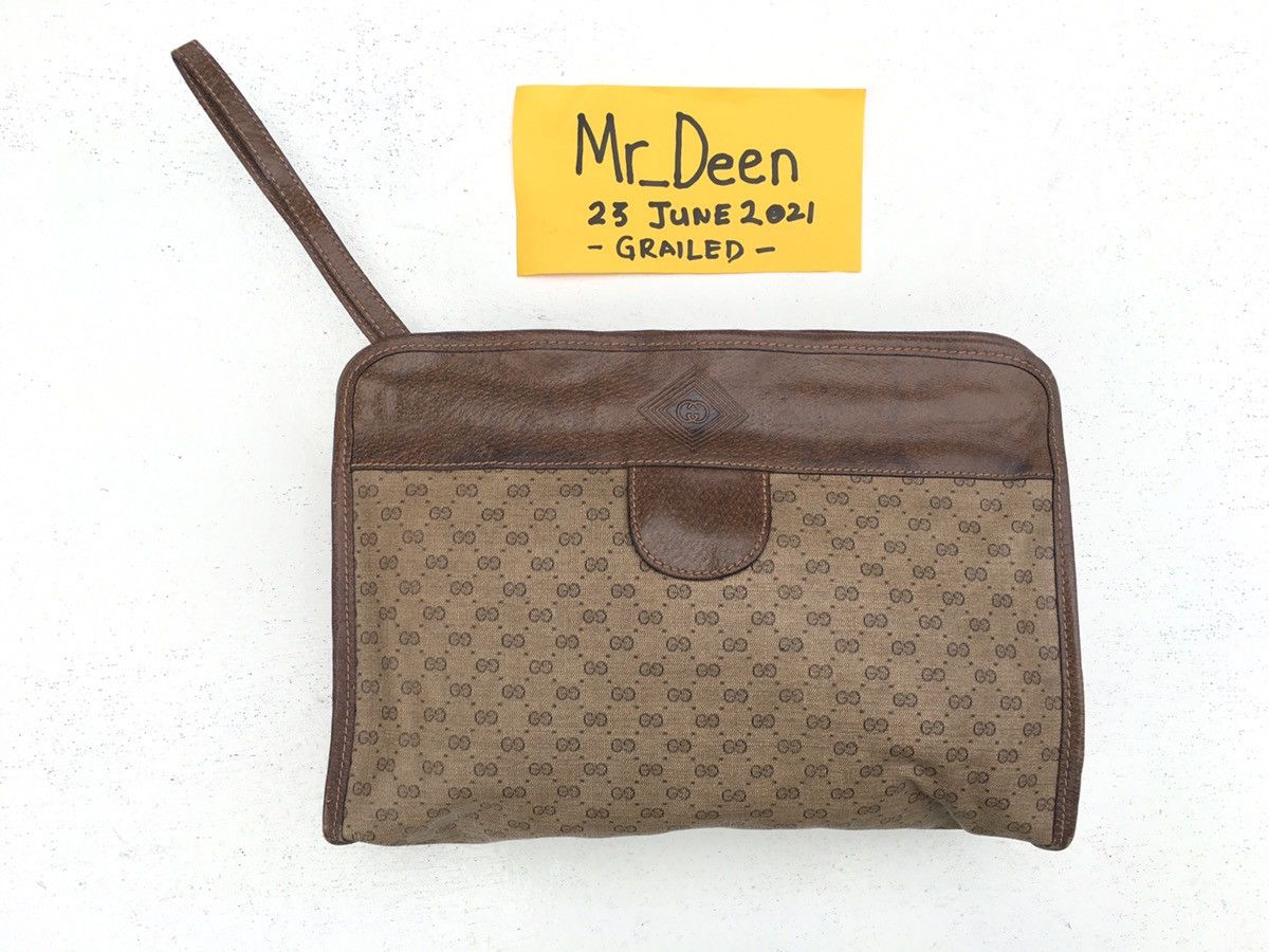 Gucci Vintage 90s Authentic Gucci Clutch Bag Size ONE SIZE - 1 Thumbnail