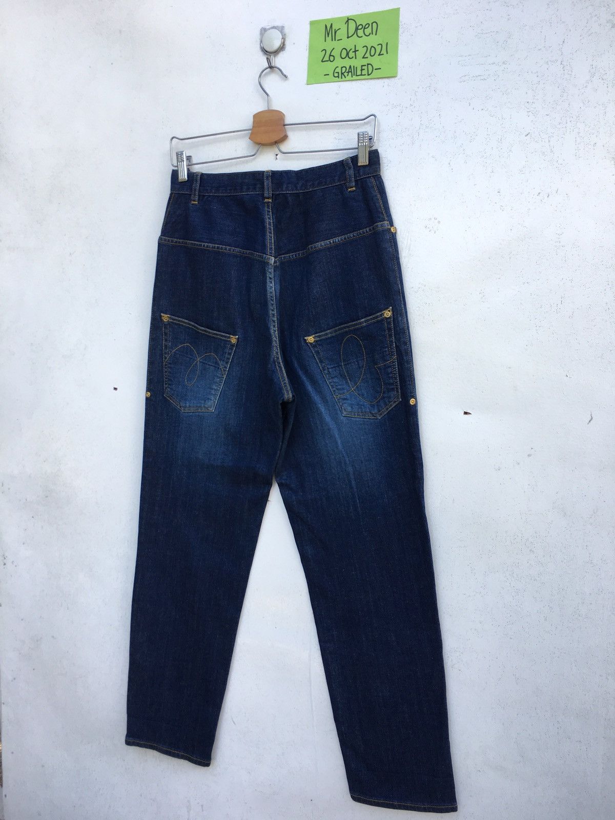 Issey Miyake Rare Mercibeaucoup By Issey Miyake Drop Crotch Jeans Size US 28 / EU 44 - 13 Thumbnail