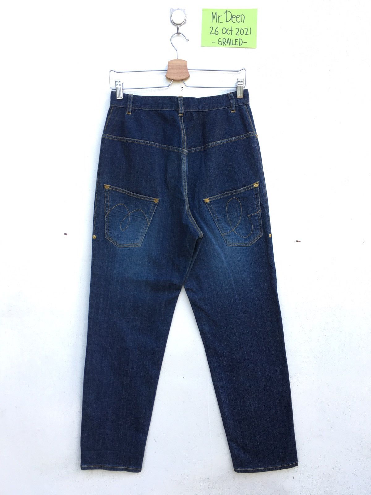Issey Miyake Rare Mercibeaucoup By Issey Miyake Drop Crotch Jeans Size US 28 / EU 44 - 11 Thumbnail