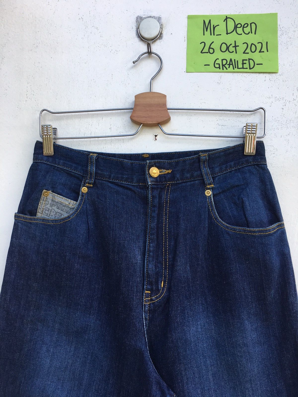 Issey Miyake Rare Mercibeaucoup By Issey Miyake Drop Crotch Jeans Size US 28 / EU 44 - 7 Thumbnail