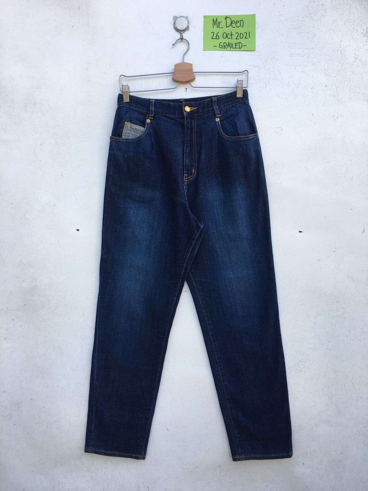 Issey Miyake Rare Mercibeaucoup By Issey Miyake Drop Crotch Jeans Size US 28 / EU 44 - 2 Thumbnail