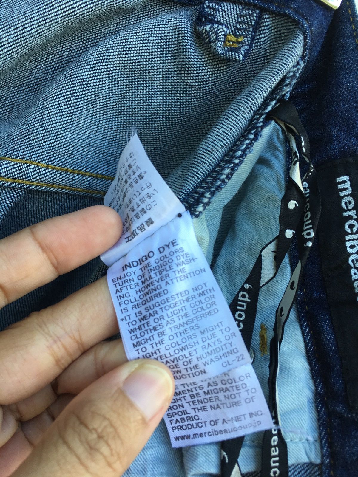 Issey Miyake Rare Mercibeaucoup By Issey Miyake Drop Crotch Jeans Size US 28 / EU 44 - 21 Thumbnail