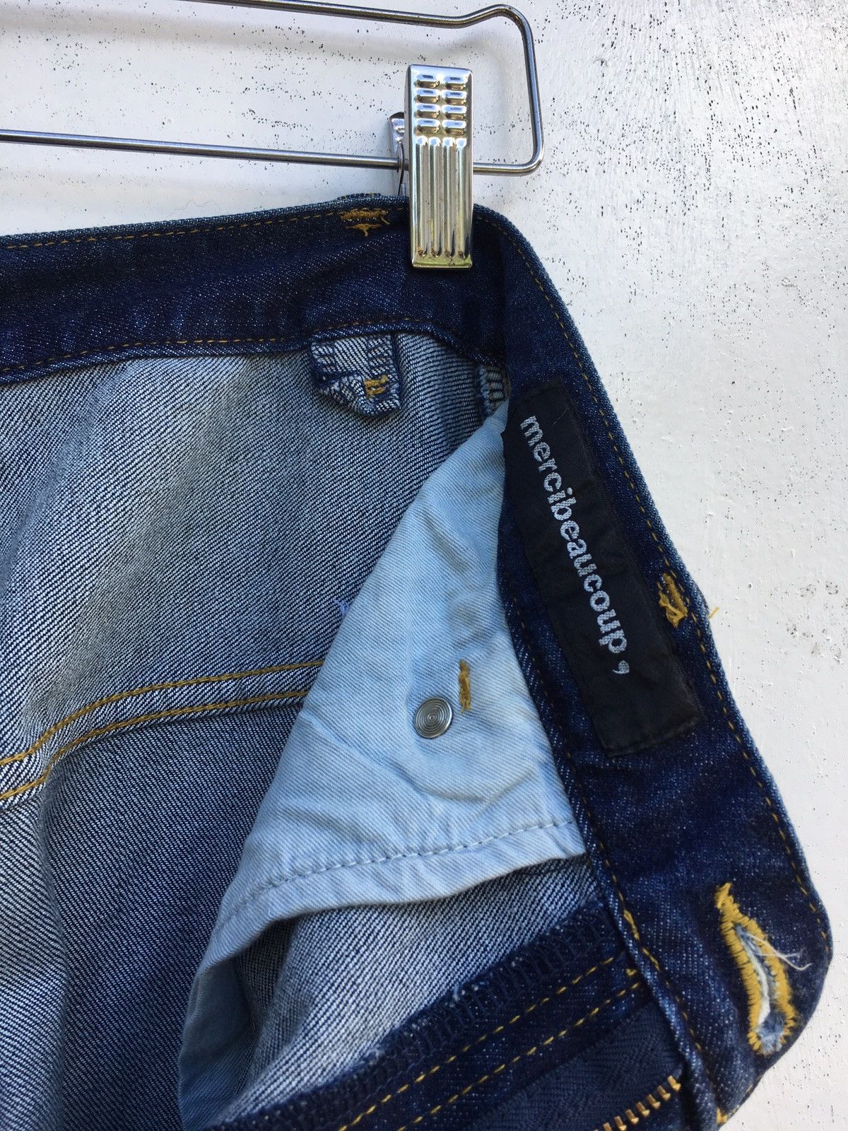 Issey Miyake Rare Mercibeaucoup By Issey Miyake Drop Crotch Jeans Size US 28 / EU 44 - 17 Thumbnail