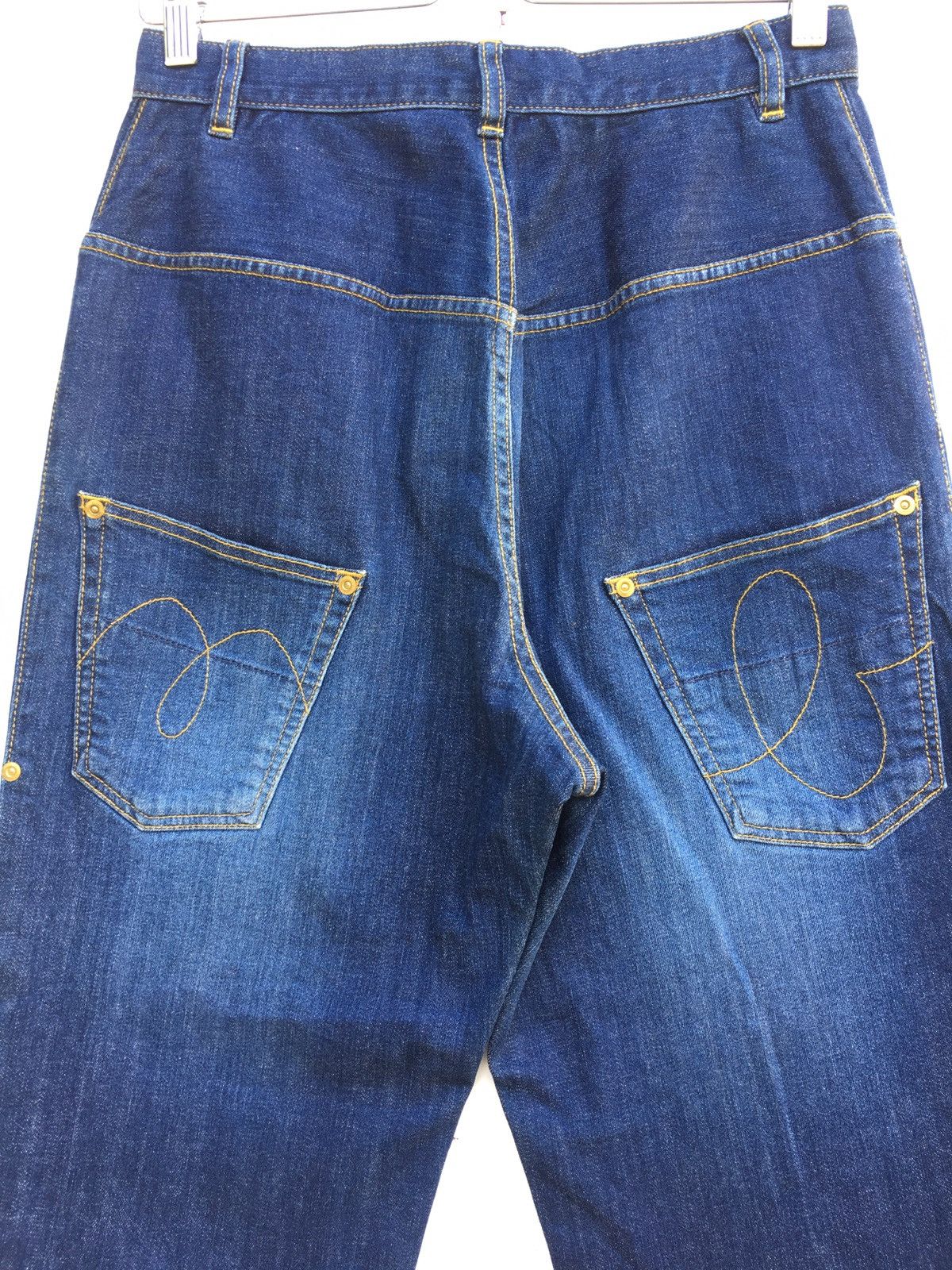 Issey Miyake Rare Mercibeaucoup By Issey Miyake Drop Crotch Jeans Size US 28 / EU 44 - 1 Thumbnail