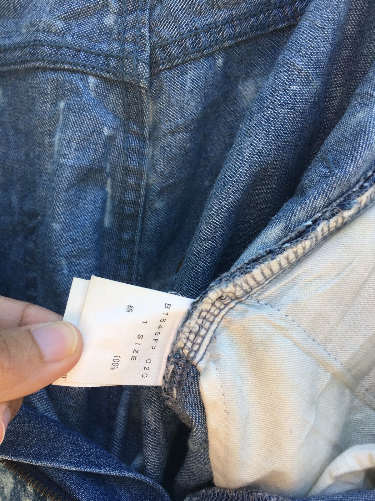 Frapbois Rare Japanese Brand Frapbois Denim Acid Wash Size US 34 / EU 50 - 10 Thumbnail