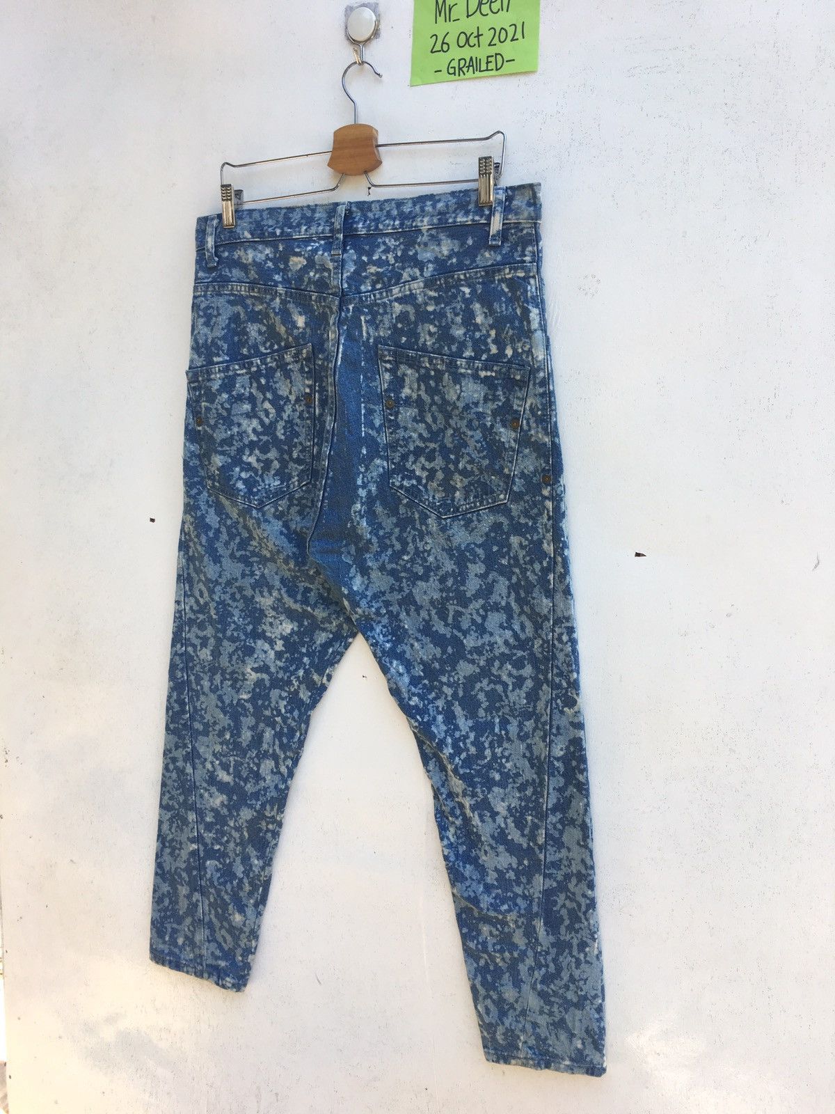 Frapbois Rare Japanese Brand Frapbois Denim Acid Wash Size US 34 / EU 50 - 15 Thumbnail