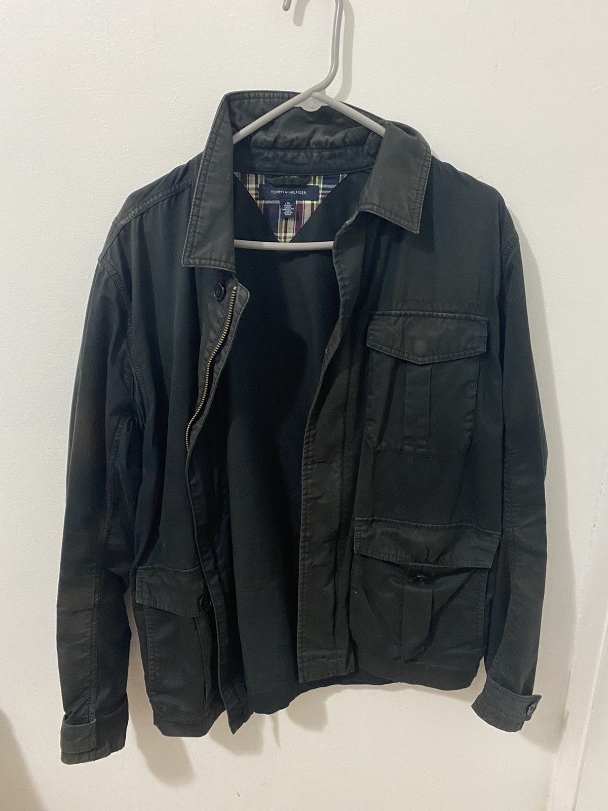 Raf Simons Tommy Hilfiger cargo field jacket | Grailed