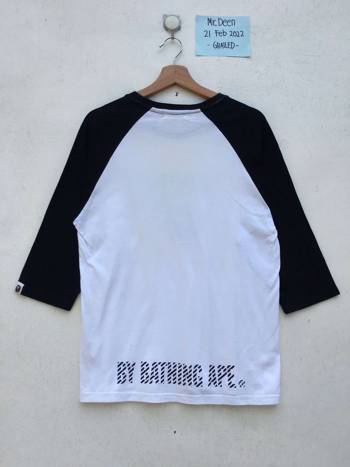 Bape Sta Ape Face 3/4 Tee Size US M / EU 48-50 / 2 - 4 Thumbnail