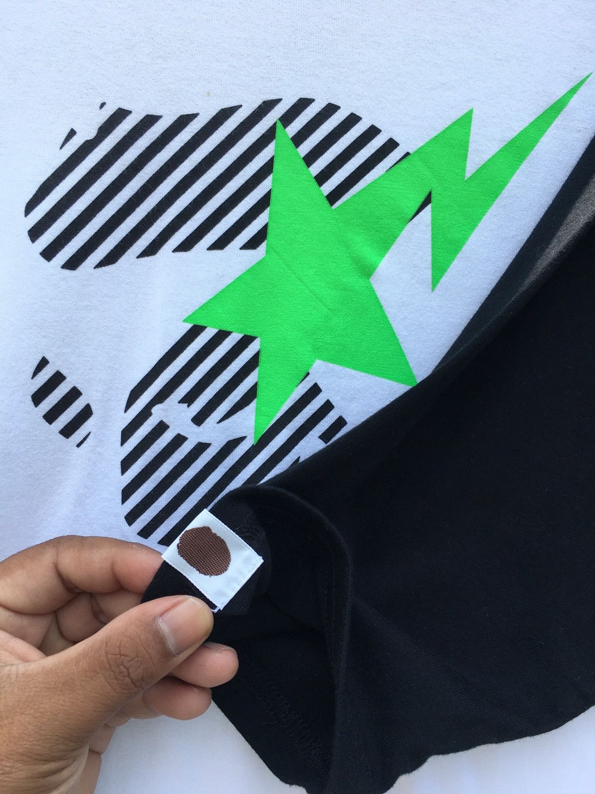 Bape Sta Ape Face 3/4 Tee Size US M / EU 48-50 / 2 - 12 Thumbnail