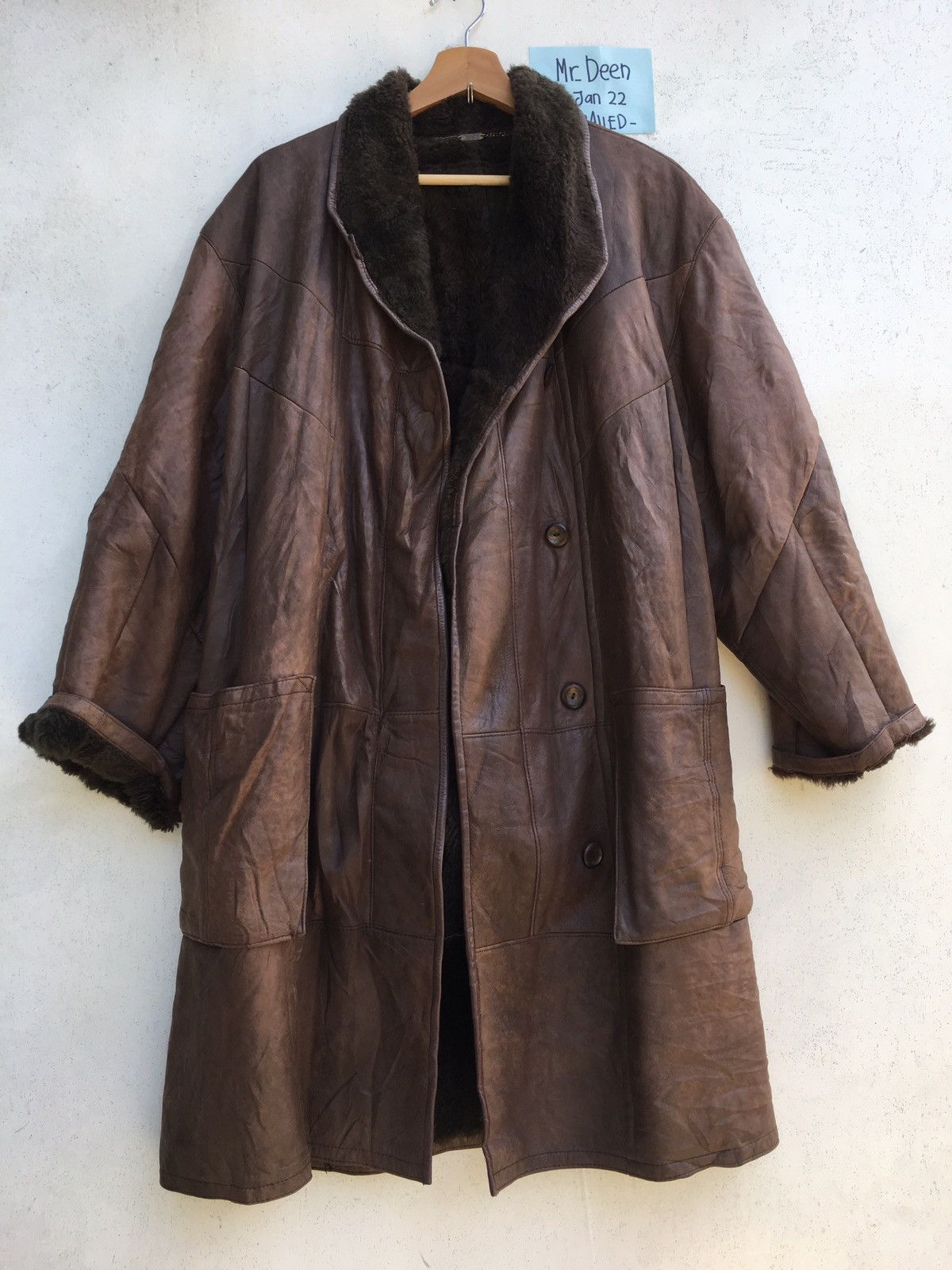 Vintage Rare Vintage 80s Christ of Germany Leather Jacket Size US L / EU 52-54 / 3 - 4 Thumbnail