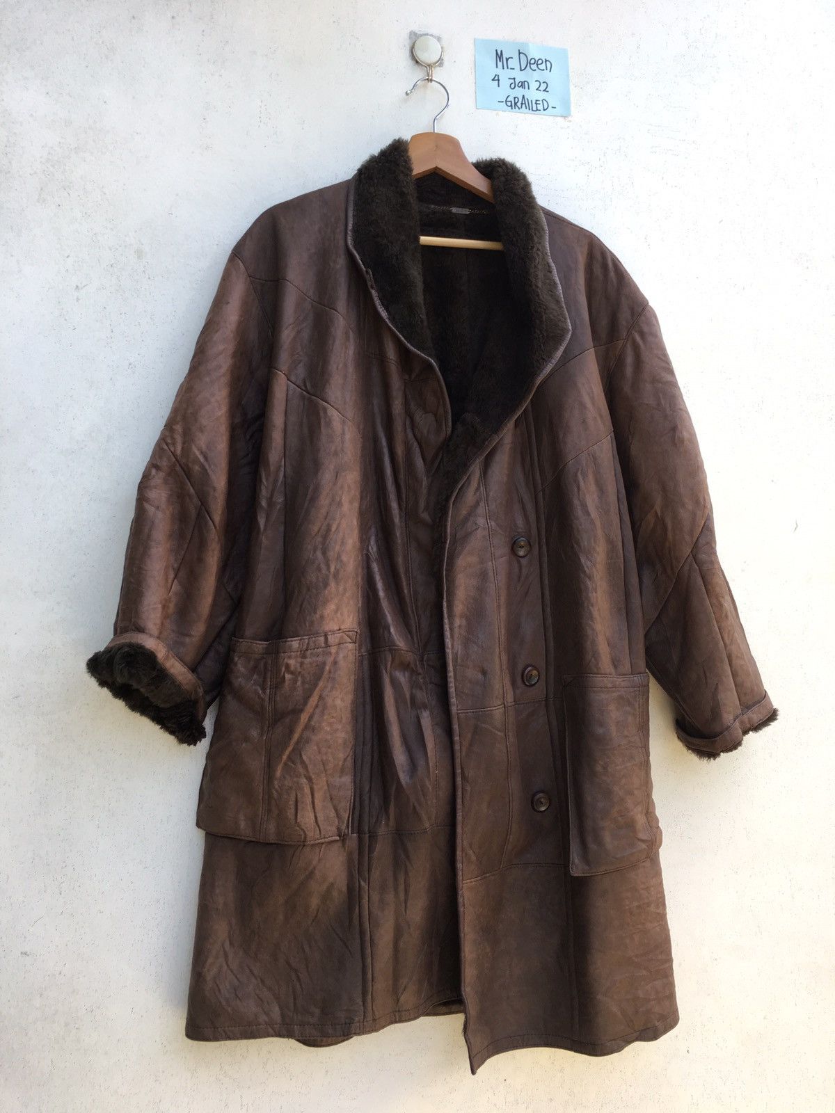 Vintage Rare Vintage 80s Christ of Germany Leather Jacket Size US L / EU 52-54 / 3 - 2 Thumbnail