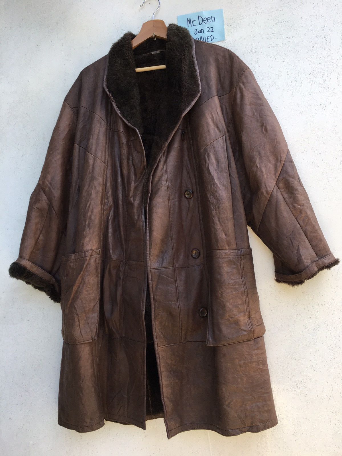 Vintage Rare Vintage 80s Christ of Germany Leather Jacket Size US L / EU 52-54 / 3 - 6 Thumbnail