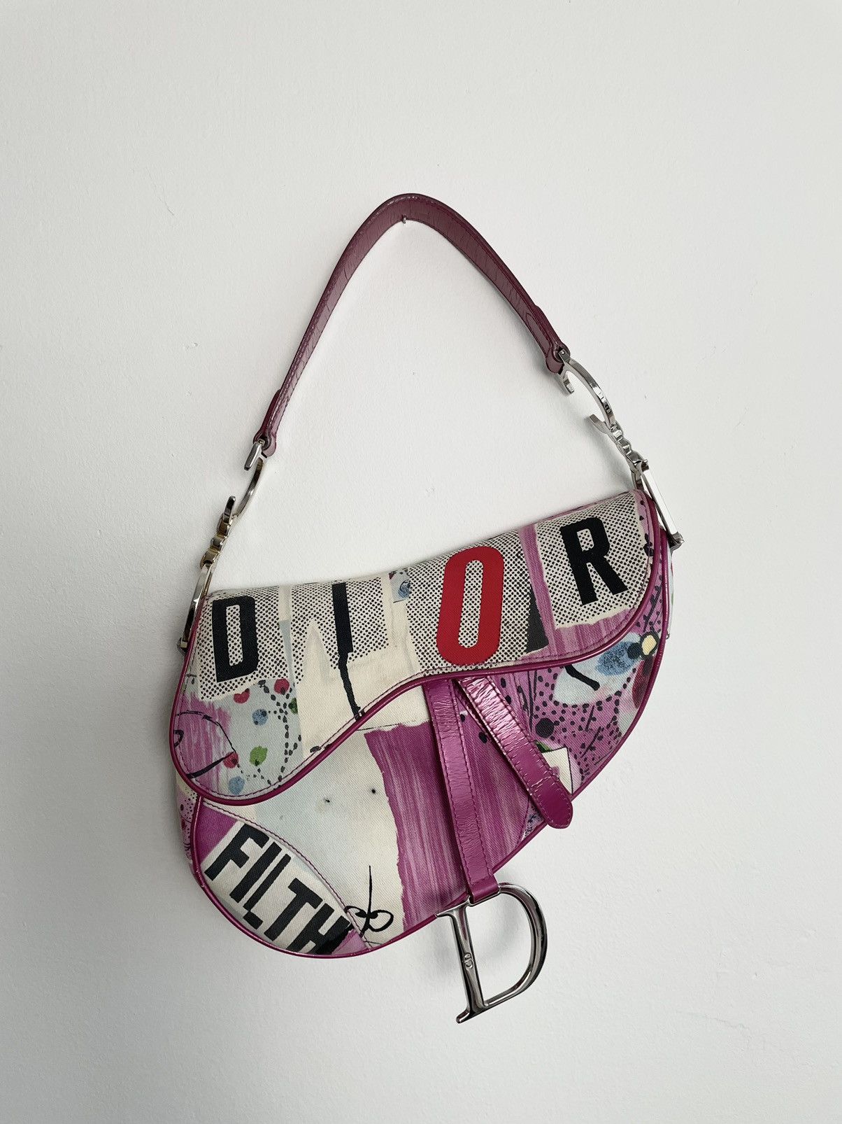 Dior Christian Dior 2003 FILTH Saddle Bag Grailed