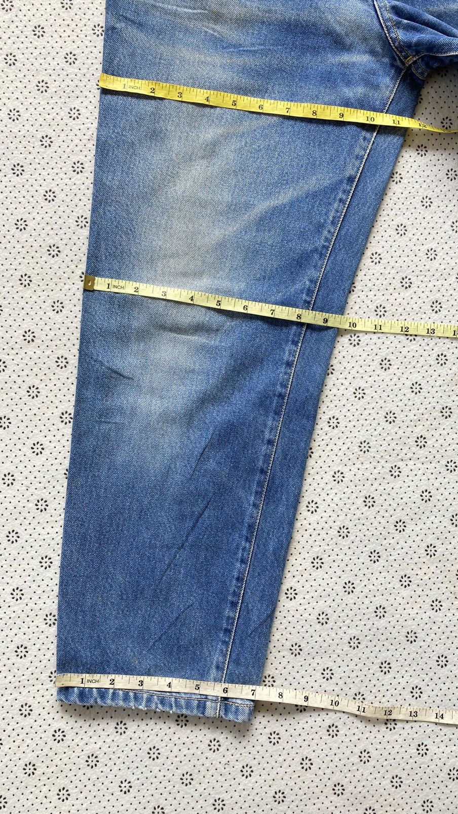 Designer VINTAGE 1990s YSL WOMEN JEANS Size 32" / US 10 / IT 46 - 6 Thumbnail
