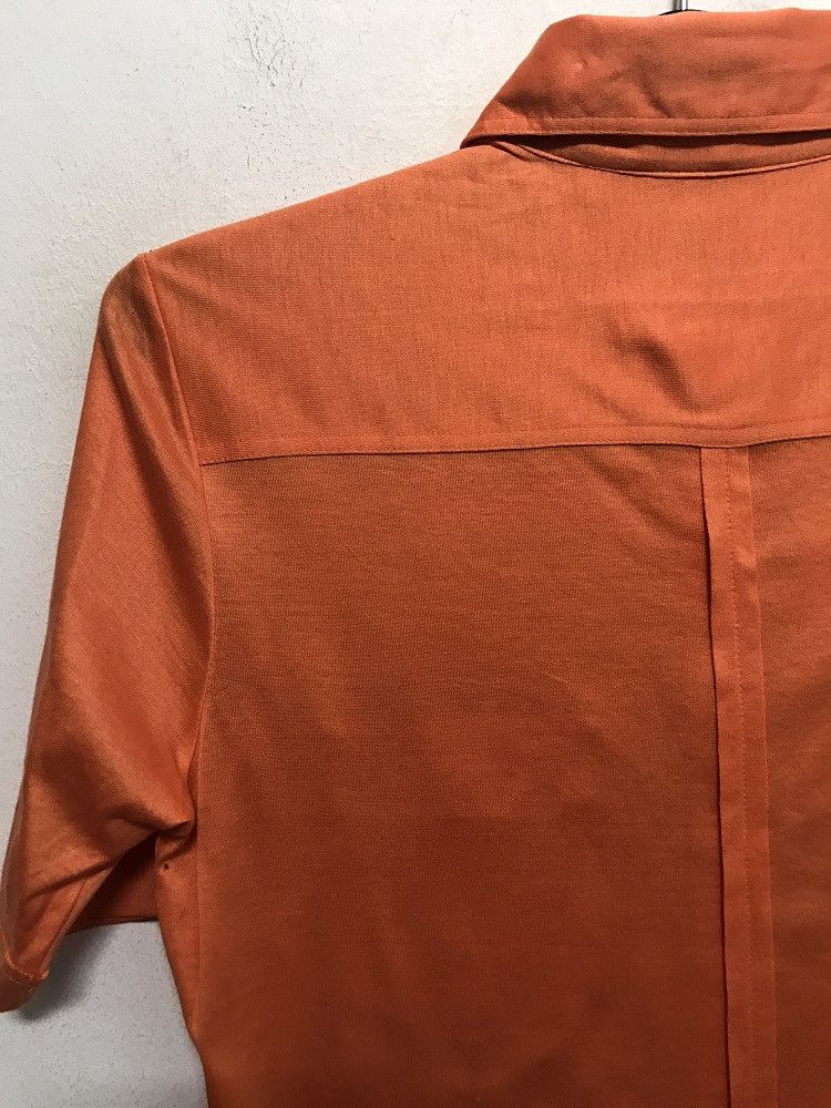 Designer Vintage Japanese Designer JUNMEN Made in Japan Retro Orange Polo Shirt Size US S / EU 44-46 / 1 - 8 Thumbnail