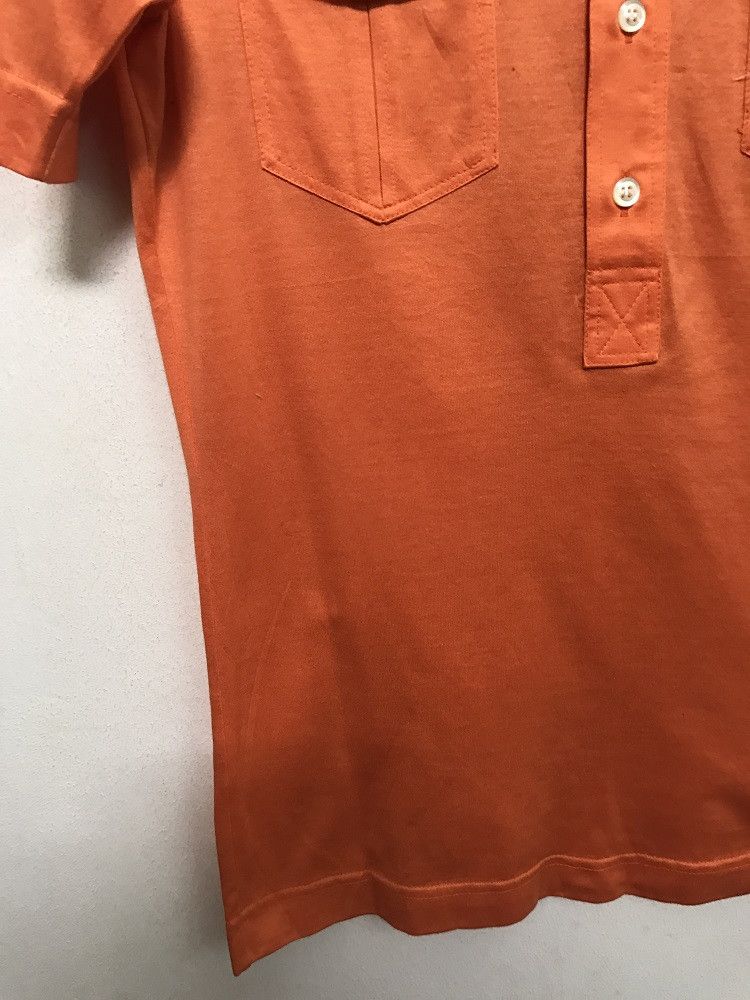 Designer Vintage Japanese Designer JUNMEN Made in Japan Retro Orange Polo Shirt Size US S / EU 44-46 / 1 - 5 Thumbnail