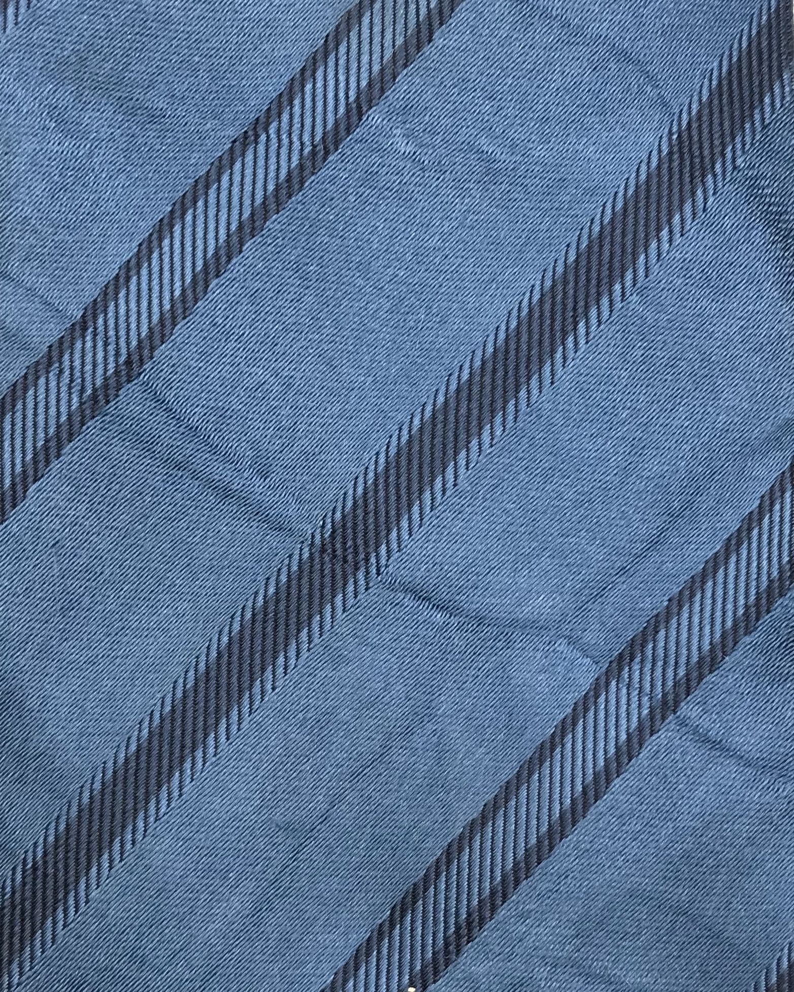 Burberry × Designer × Vintage B217 Vintage Burberry Pure Silk Necktie Nova Check Monogram Size ONE SIZE - 8 Thumbnail