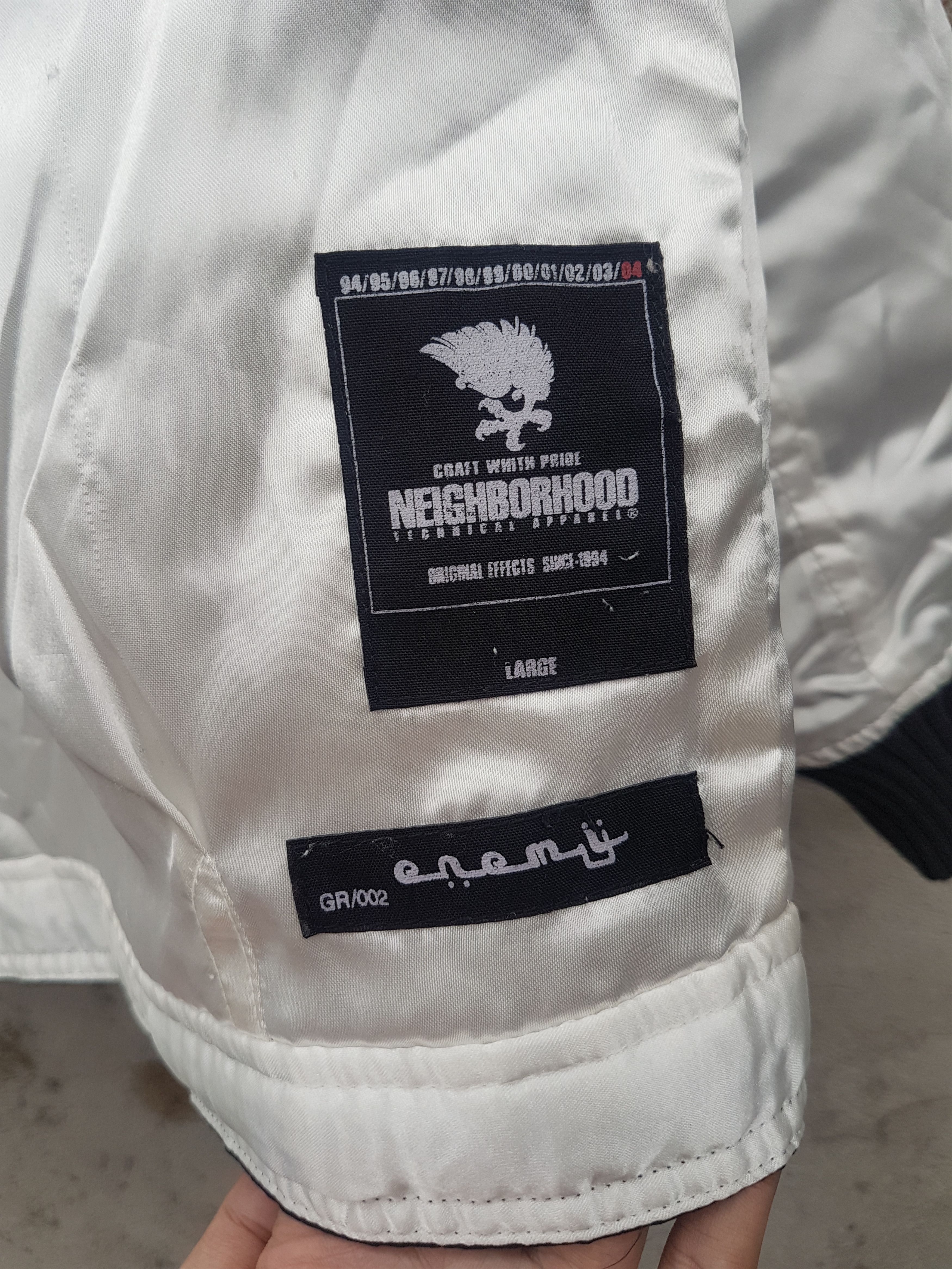 Neighborhood 10th Anniversary Reversible Bomber Jacket Size US L / EU 52-54 / 3 - 24 Thumbnail