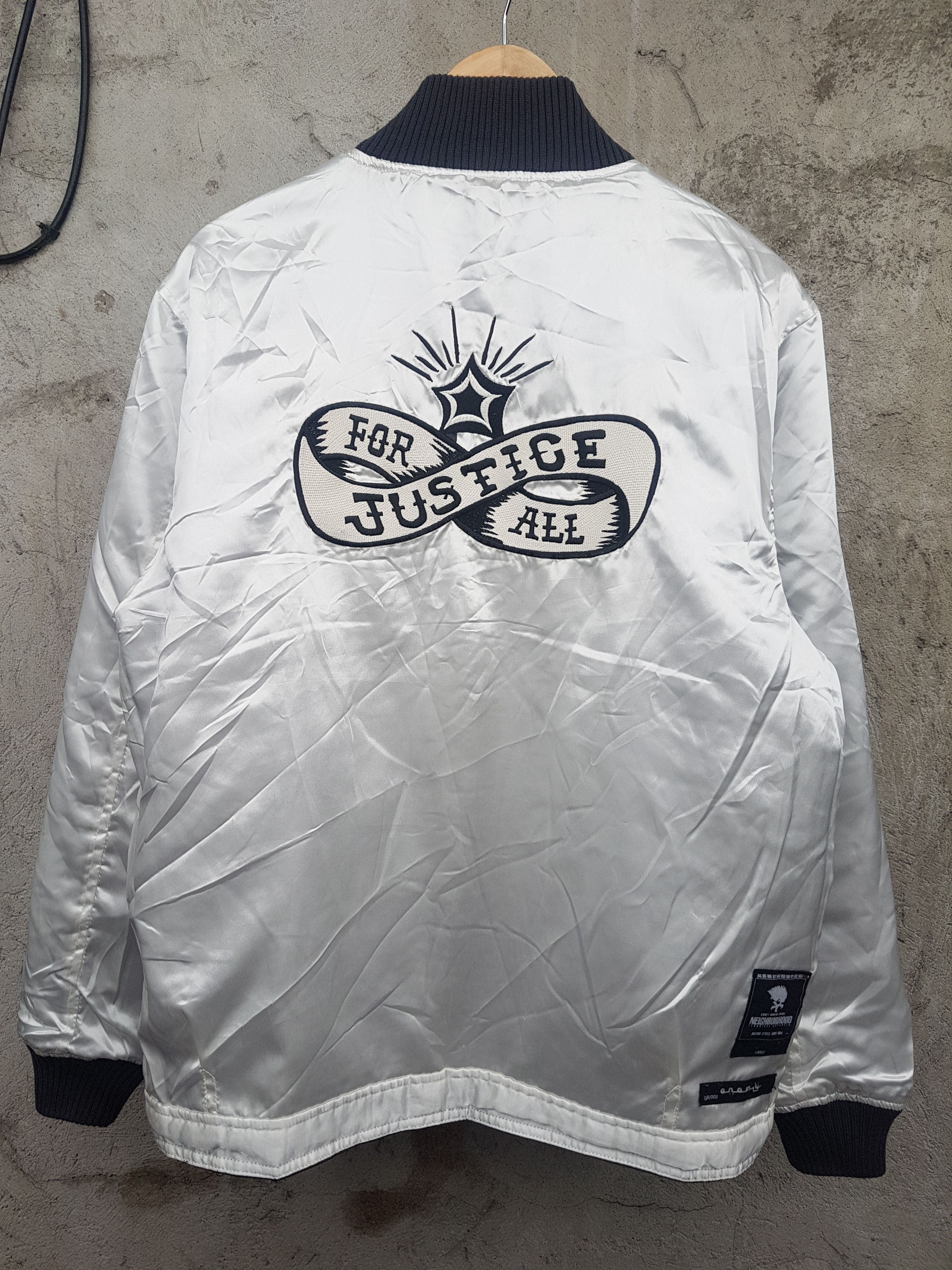 Neighborhood 10th Anniversary Reversible Bomber Jacket Size US L / EU 52-54 / 3 - 4 Thumbnail