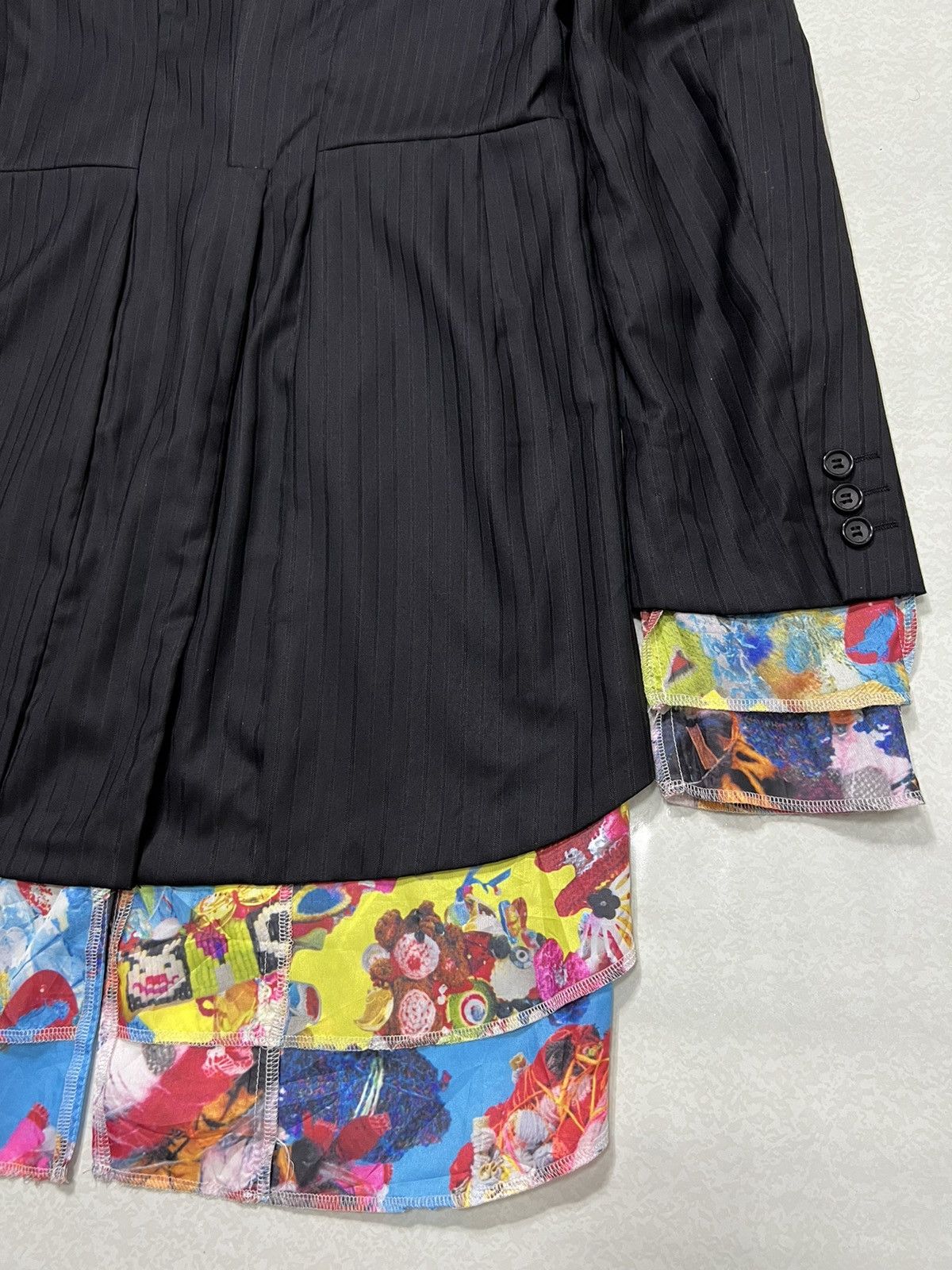 Comme des Garcons Comme des Garcons Homme Plus - OLLEBOREBLA - Layered Blazer Size 46L - 19 Thumbnail