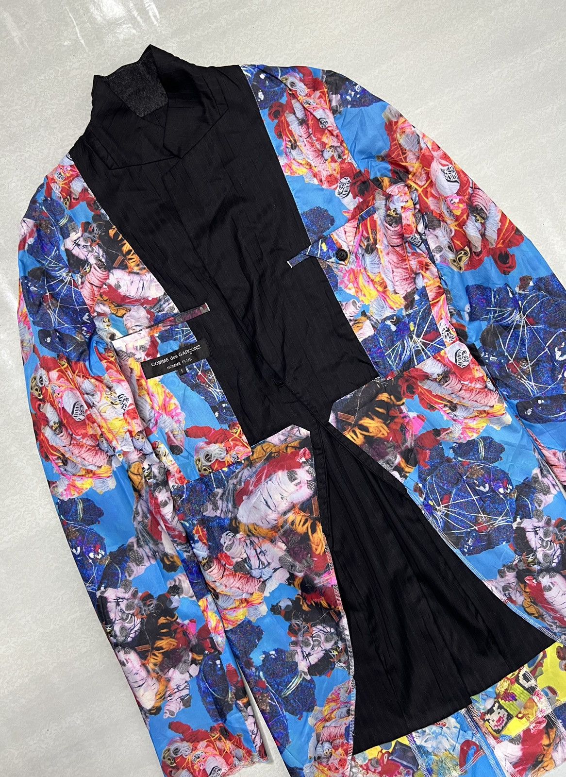 Comme des Garcons Comme des Garcons Homme Plus - OLLEBOREBLA - Layered Blazer Size 46L - 7 Thumbnail